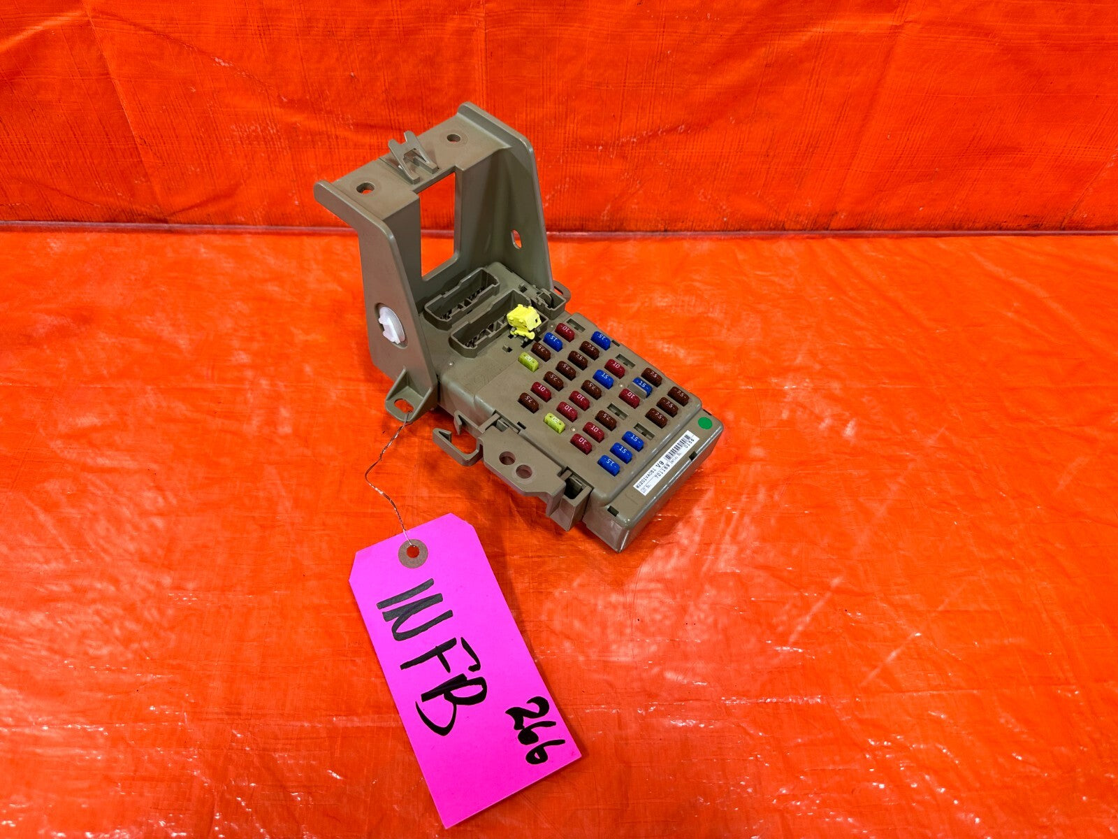 2017 SUBARU WRX STI   INTERIOR CABIN UNDER DASH FUSE BOX PANEL OEM FACTORY #2660
