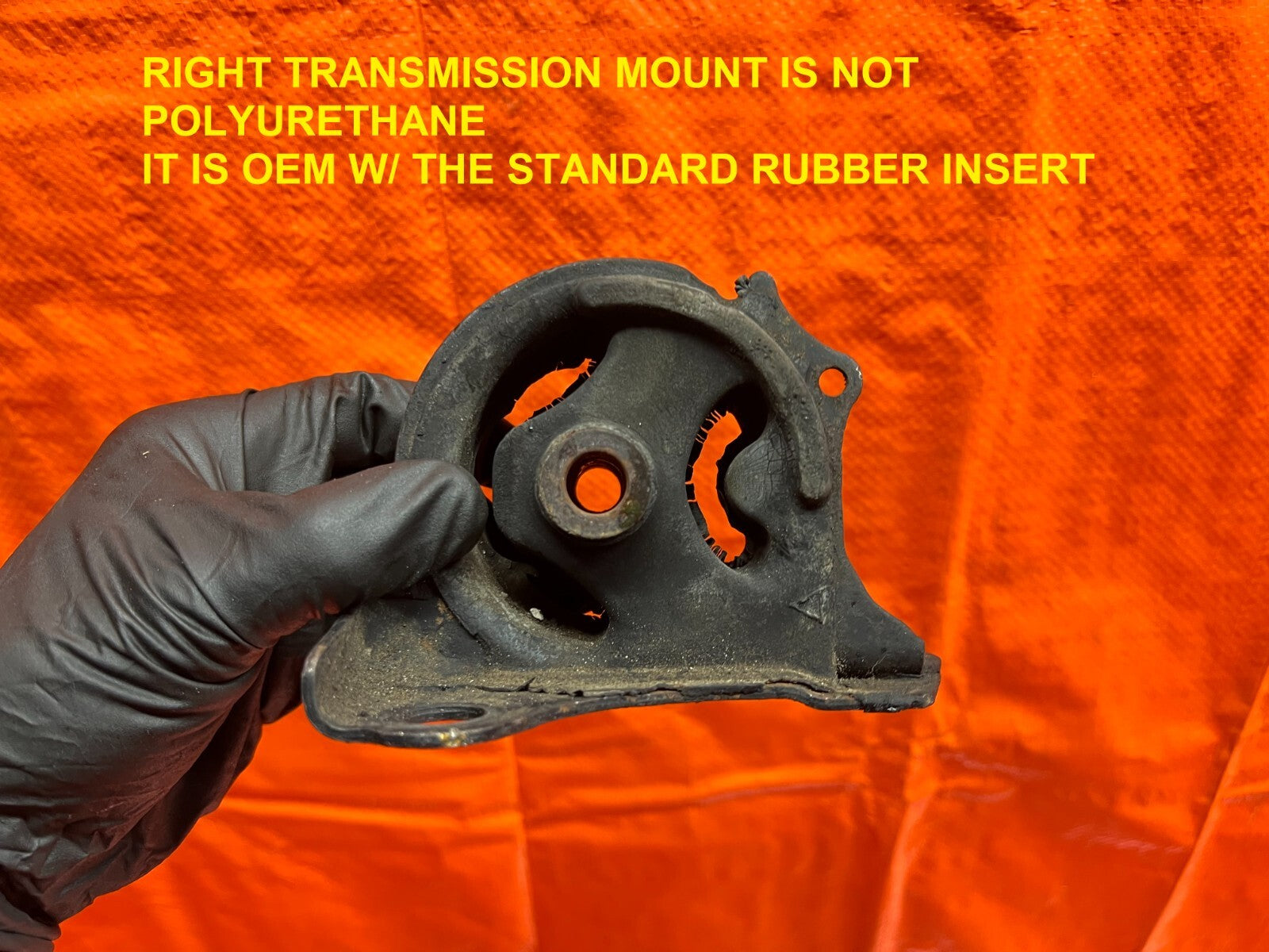 96 00 HONDA CIVIC SI   B16A2   MOTOR MOUNTS   LEFT RIGHT CENTER   MANUAL OEM 15212