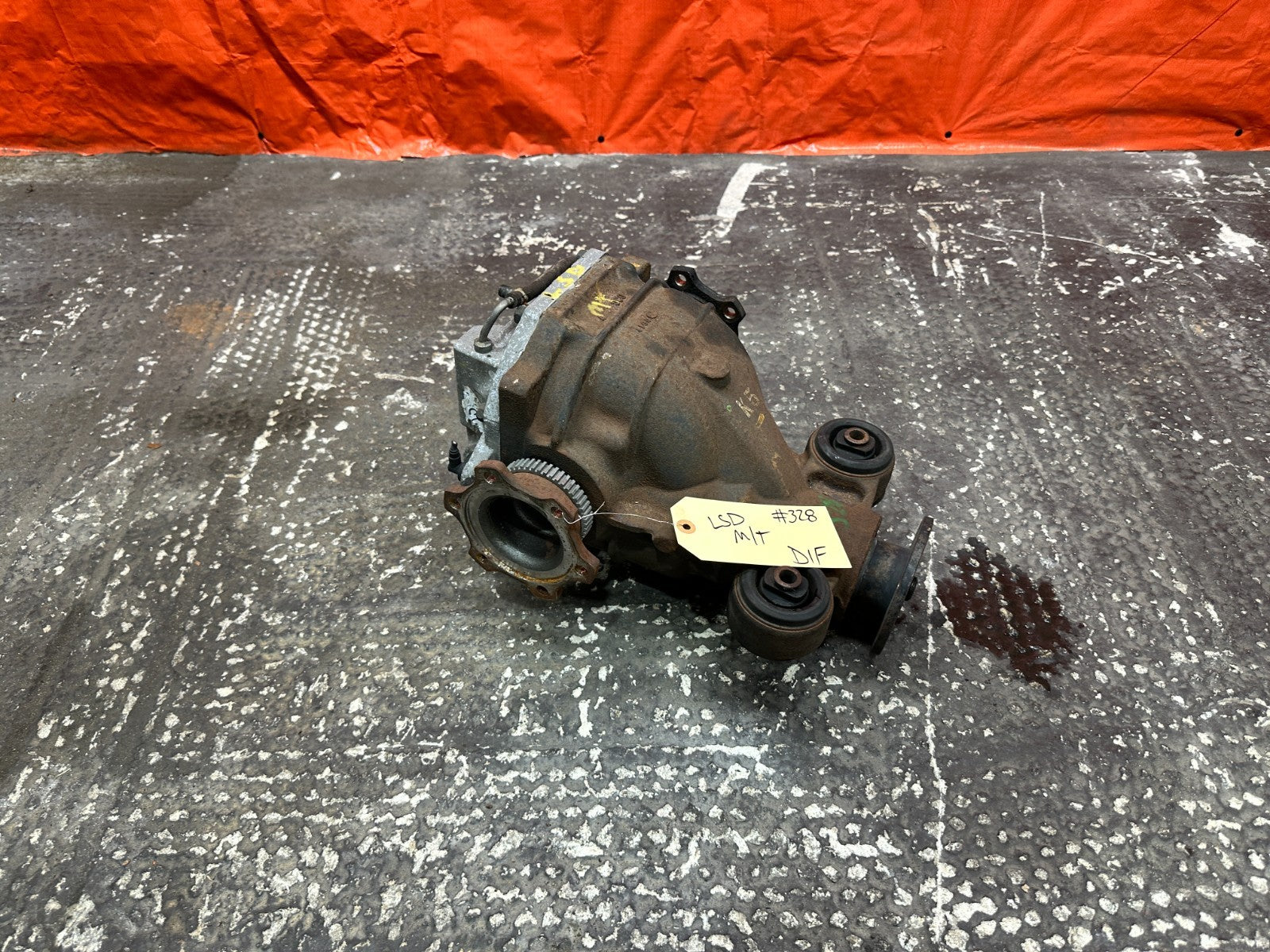 08 15 INFINITI G37 6 SPEED MANUAL LSD LIMITED SLIP DIFFERENTIAL OEM FACTORY #3280