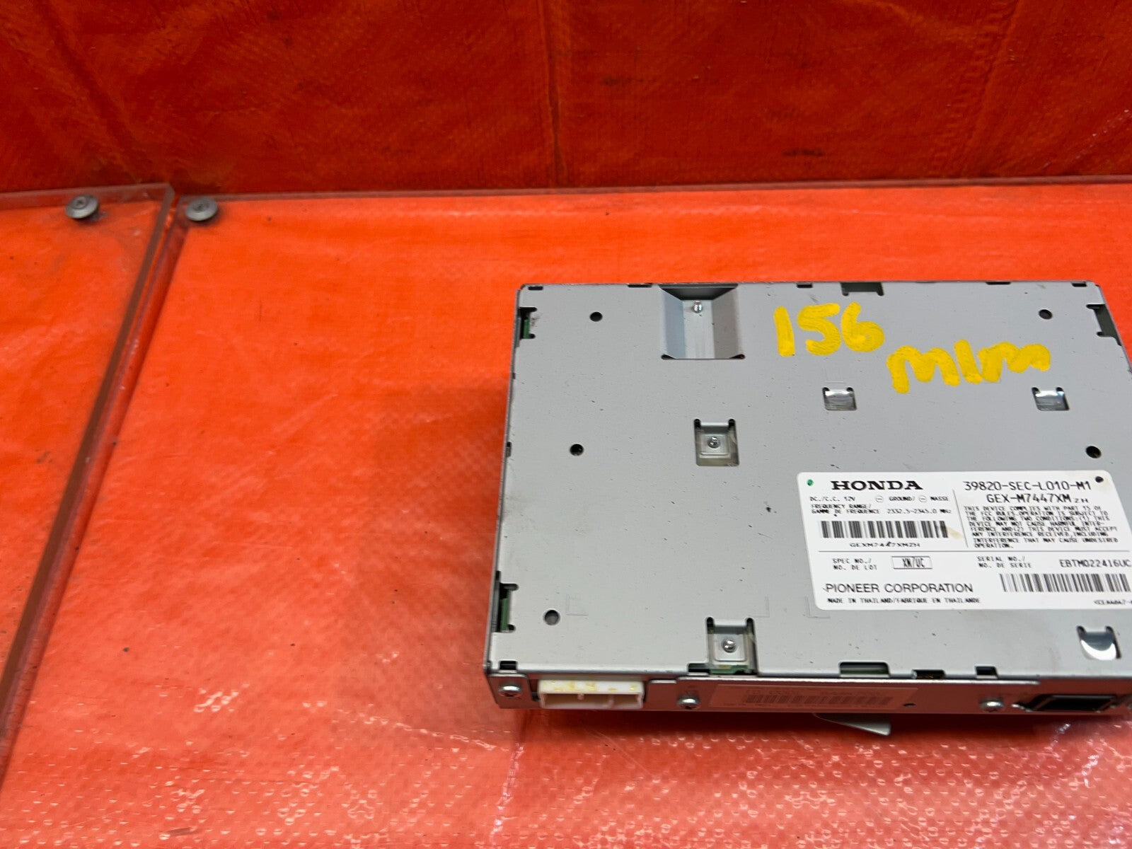 2005 05 ACURA TSX   XM RADIO RECEIVER MODULE COMPUTER   OEM FACTORY #1565