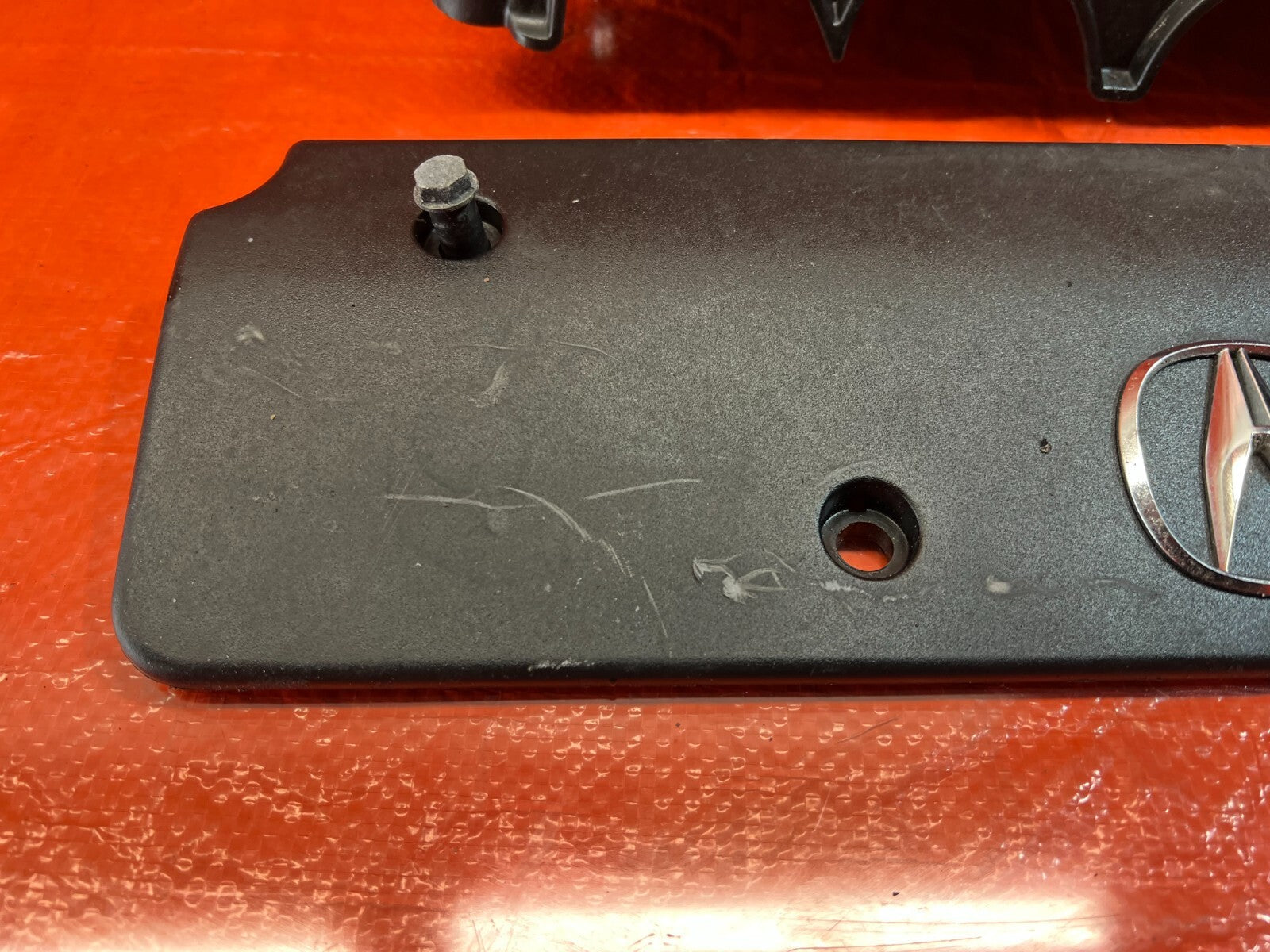 2010 ACURA CSX iTECH INTAKE MANIFOLD & COIL PACK SPARK PLUG COVER TRIM OEM #1557