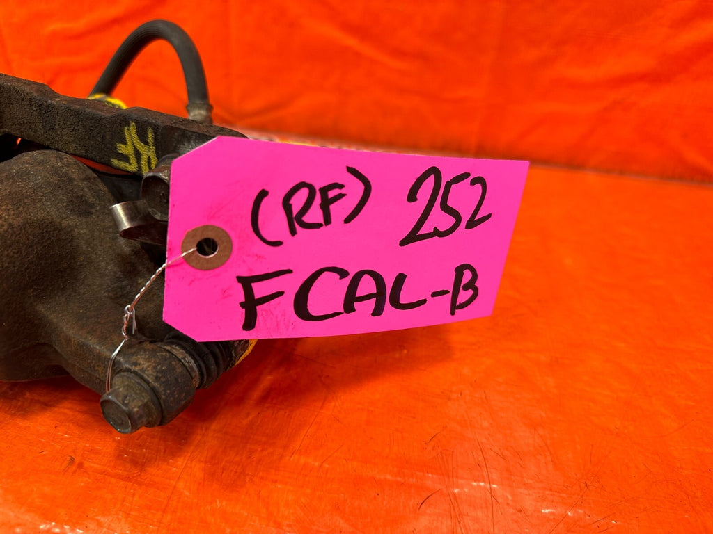 97 01 HONDA PRELUDE   BASE   PASSENGER RIGHT FRONT BRAKE CALIPER   OEM #25211