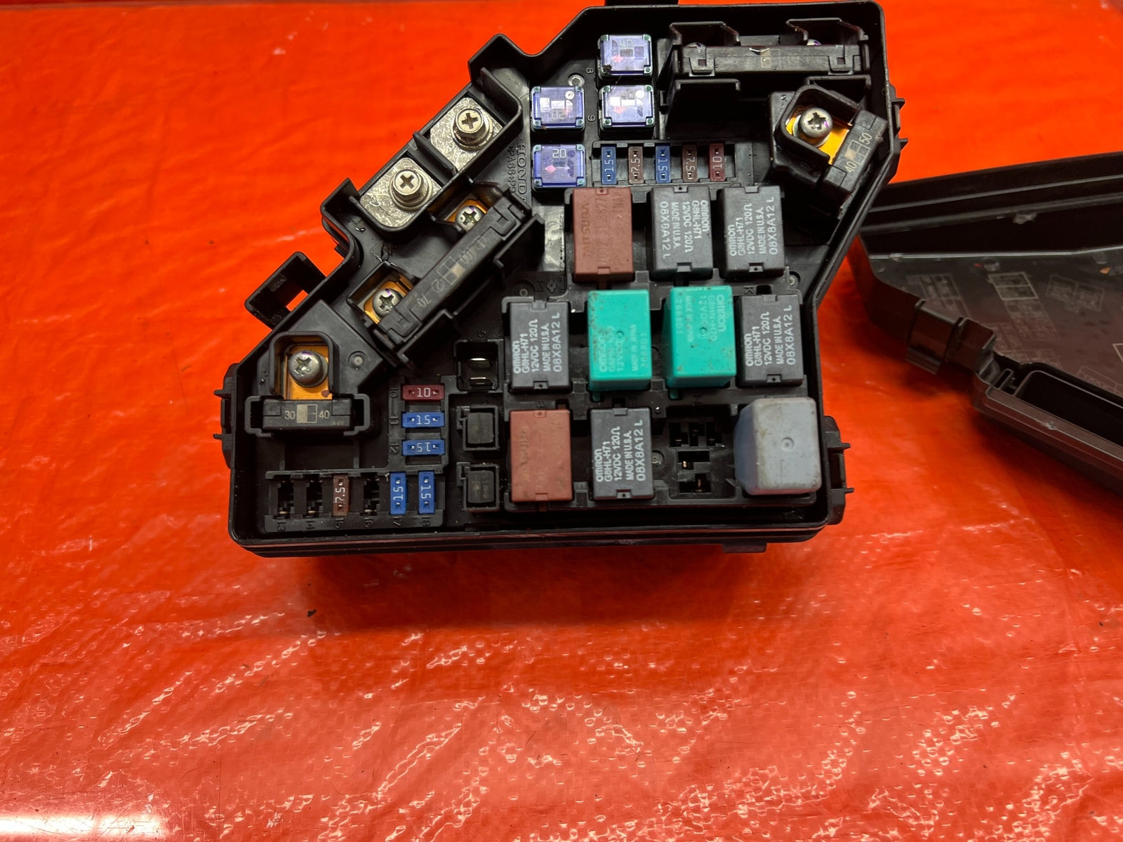 09 11 HONDA CIVIC SI 2D   EXTERIOR / ENGINE BAY   FUSE BOX PANEL   OEM #1635