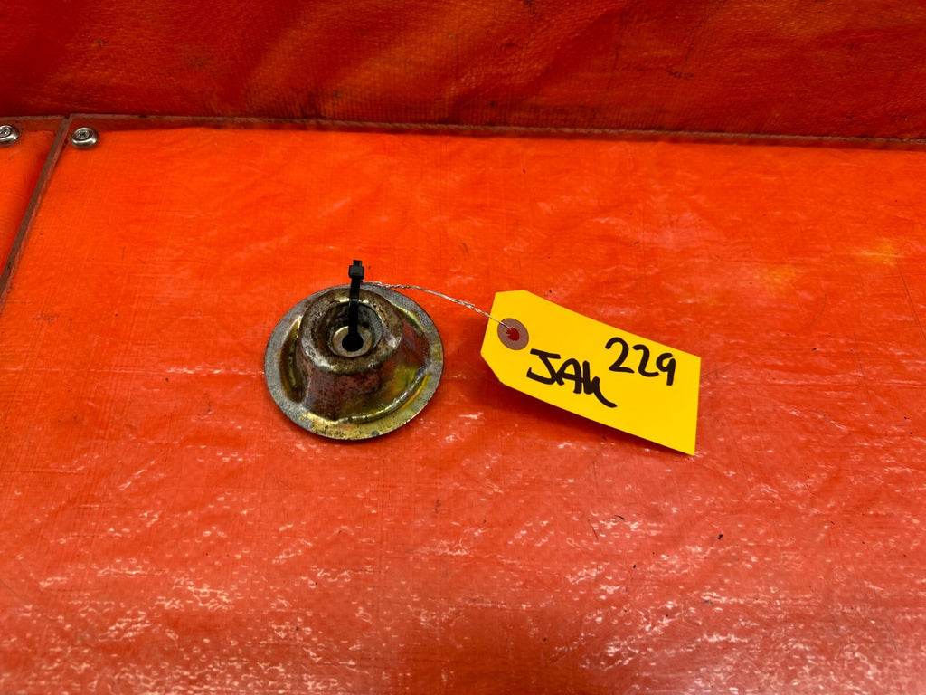 94 01 ACURA INTEGRA   SPARE TIRE TIE DOWN ANCHOR BOLT PLATE   OEM FACTORY #2290