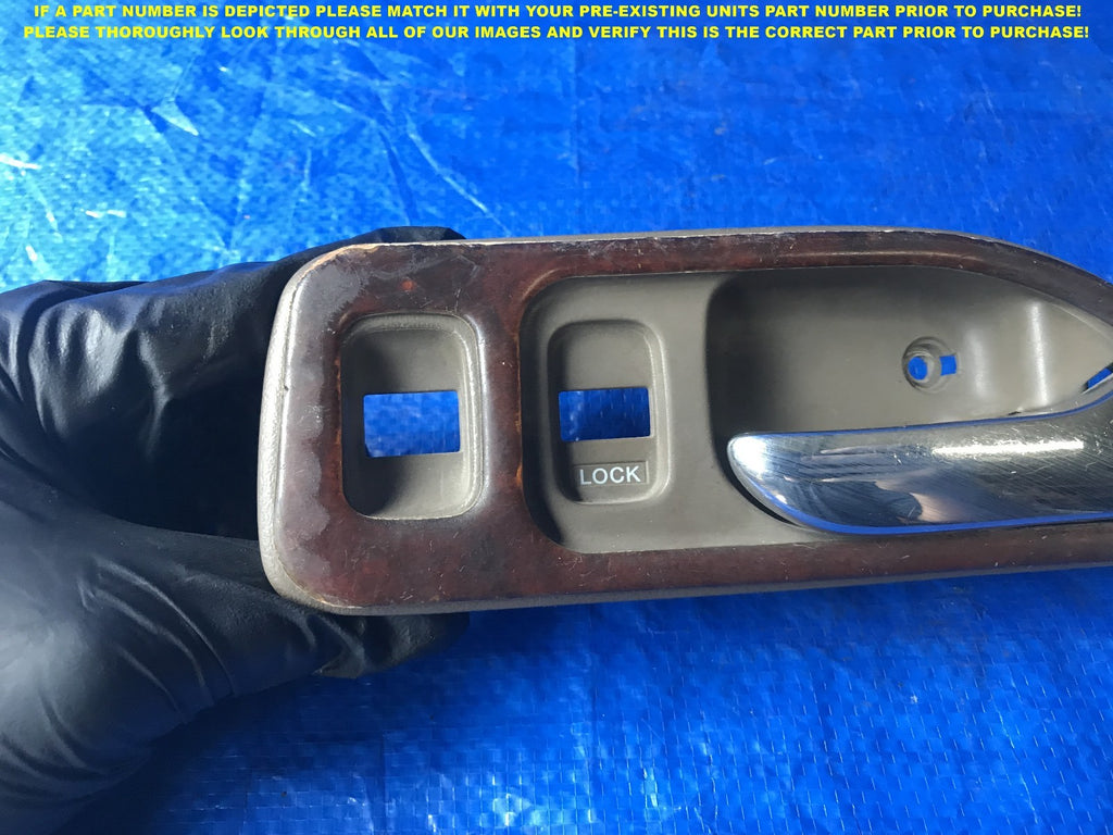OEM 1994 1995 97 HONDA ACCORD SEDAN PASSENGER RIGHT FRONT INTERIOR DOOR HANDLE2
