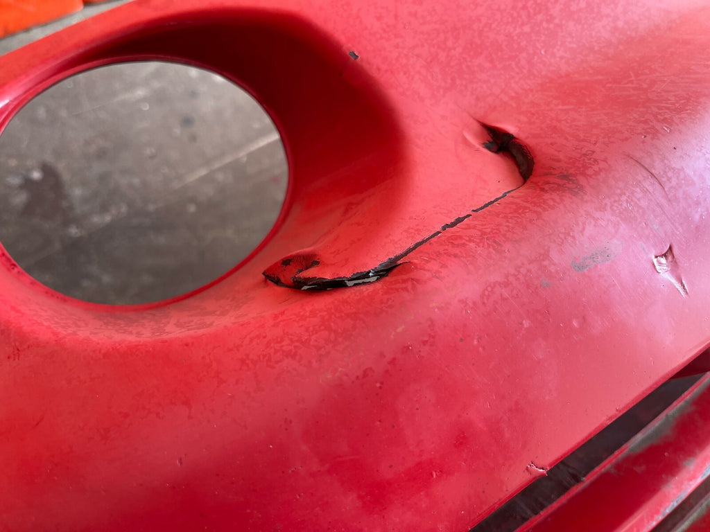 94 97 ACURA INTEGRA 2 & 4 DOOR   FRONT BUMPER COVER   RED   OEM OE FACTORY8