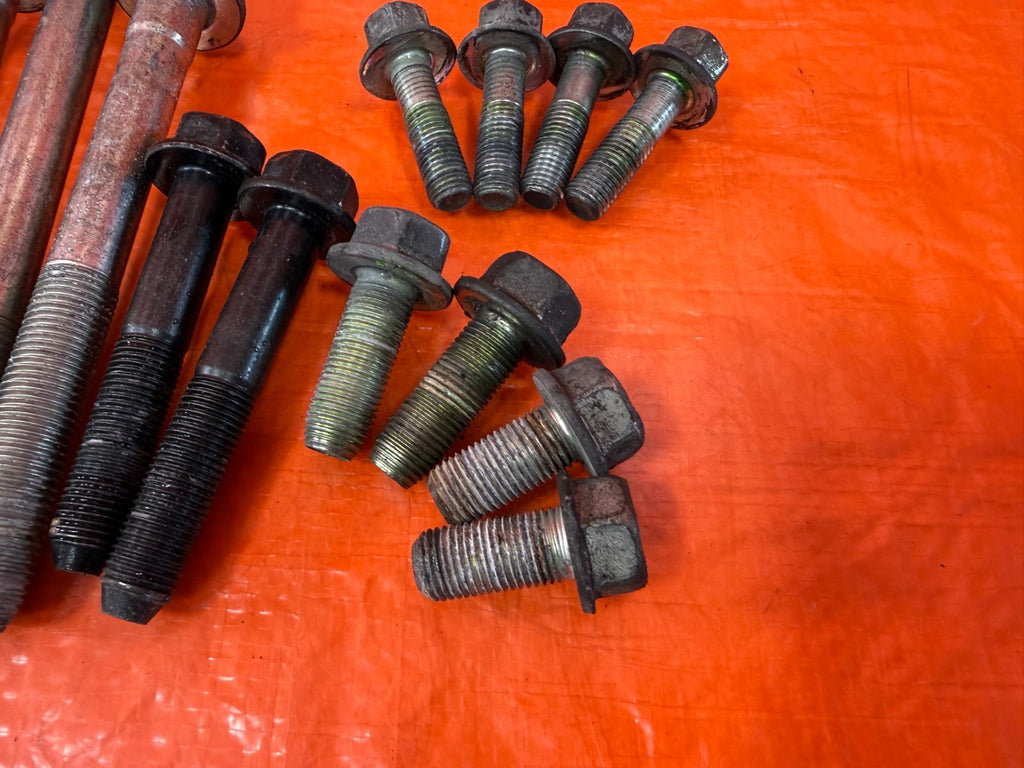 09 14 ACURA TSX   FRONT SUBFRAME CROSSMEMBER BOLTS HARDWARE OEM FACTORY #3211