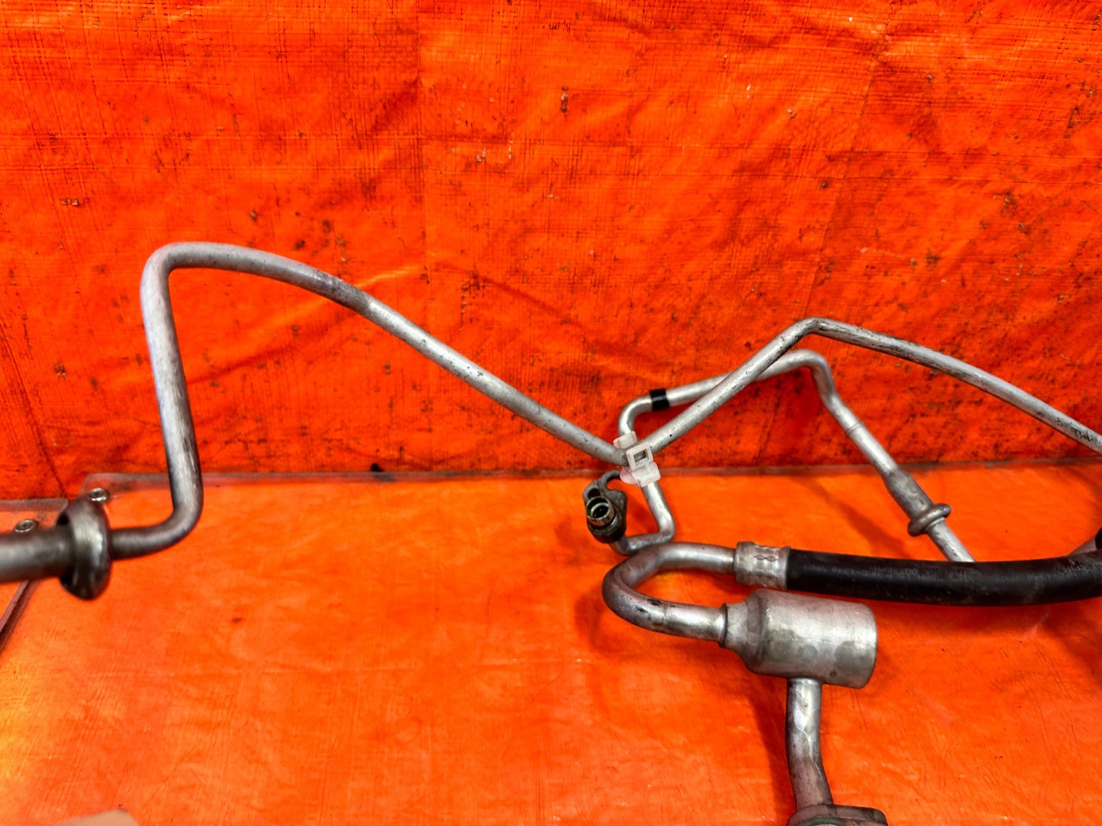08 15 INFINITI G37 Q60 3.7L A/C AIR CONDITIONING REFRIGERANT LINES HOSES SET 3295
