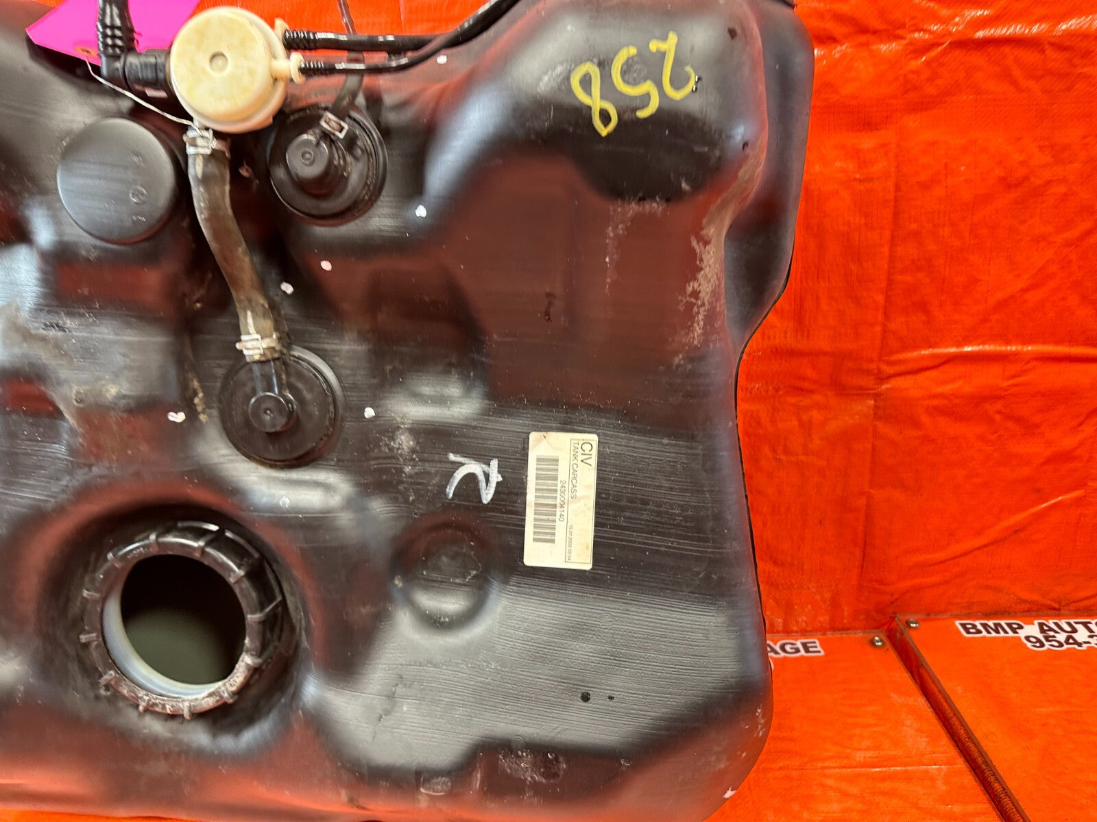 02 05 HONDA CIVIC SI EP3 HATCHBACK   GASOLINE GAS FUEL TANK ASSEMBLY OEM #2589