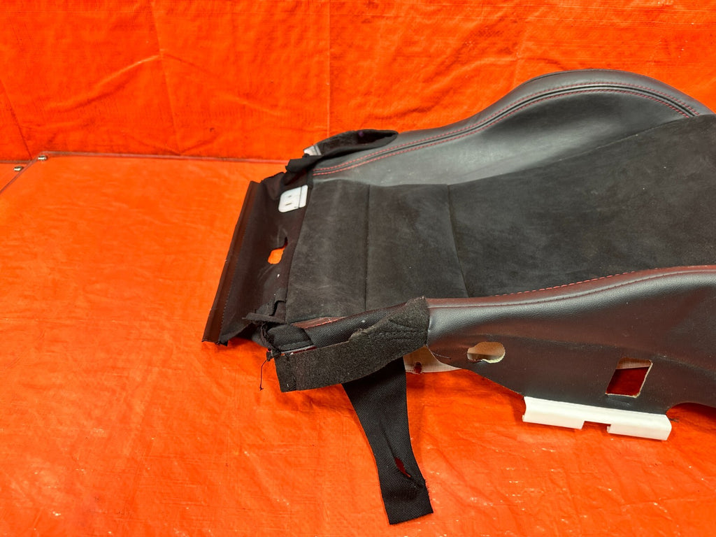 18 20 SUBARU BRZ   PASSENGER RIGHT FRONT LOWER SEAT SKIN LEATHER WRAP   OEM #2921