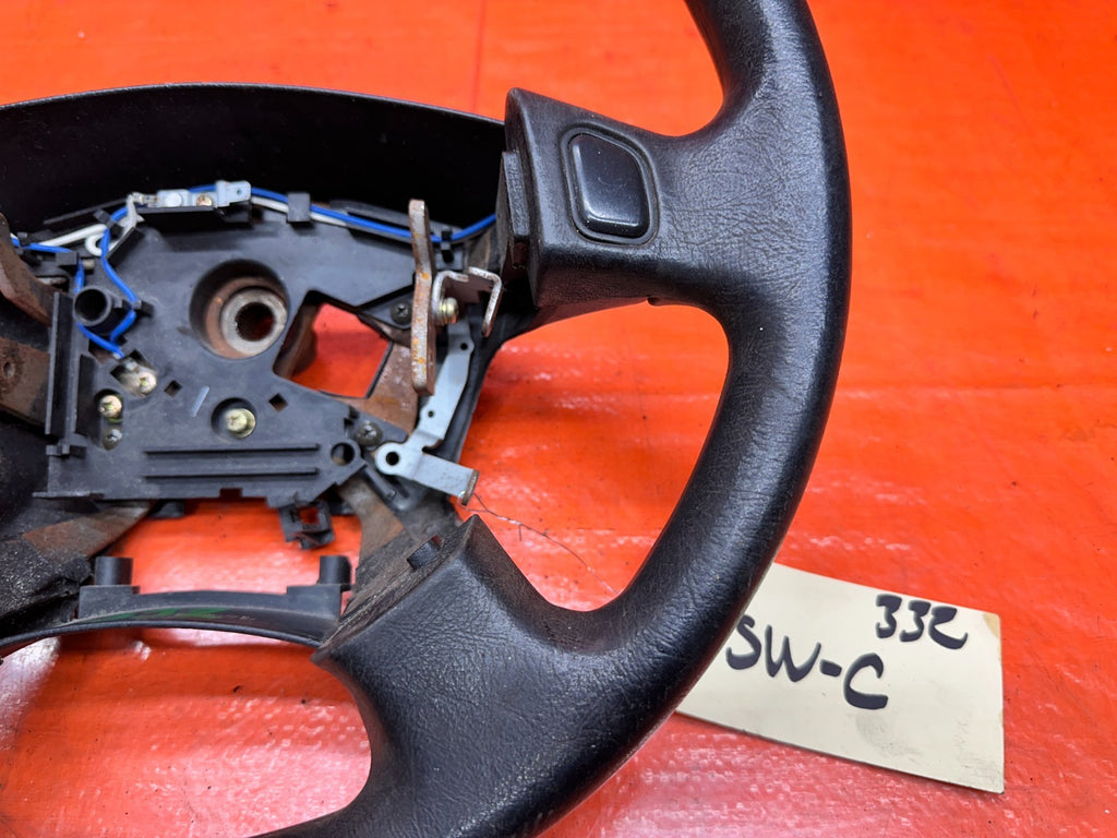 92 96 HONDA PRELUDE FACTORY STEERING WHEEL OEM #3325