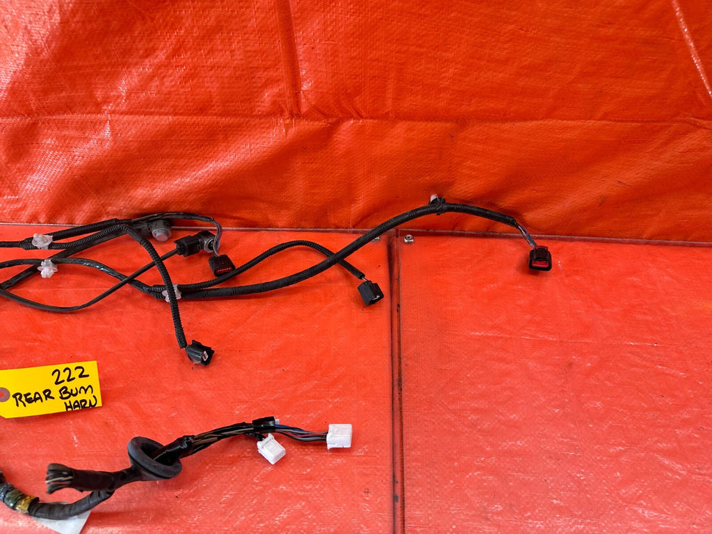 2017 17 INFINITI Q50 RED SPORT 400 REAR BUMPER WIRE HARNESS WIRING LOOM OEM #2221
