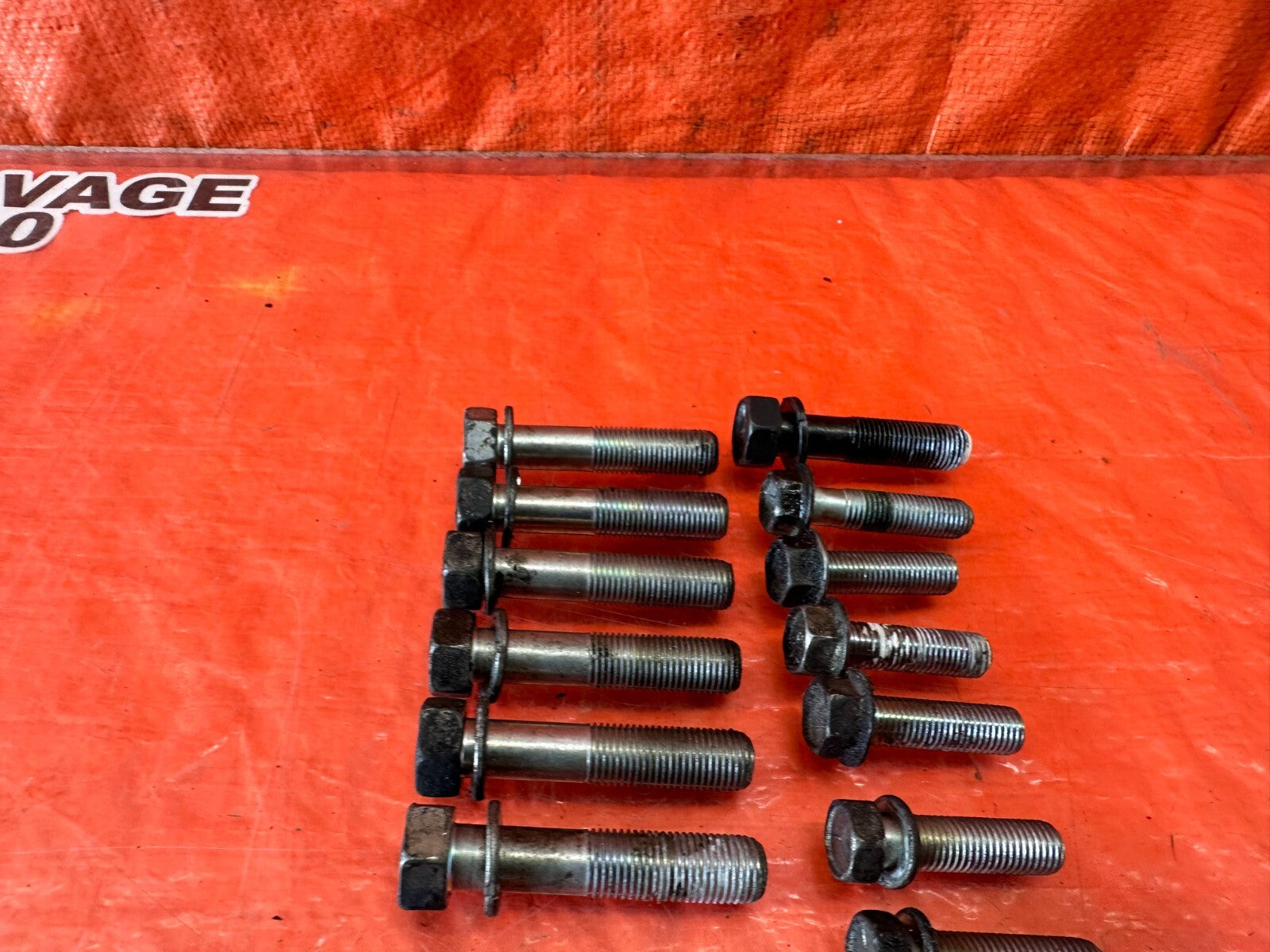 07 09 LEXUS ES350   TRANSMISSION BELL HOUSING BOLTS HARDWARE   OEM FACTORY #2446