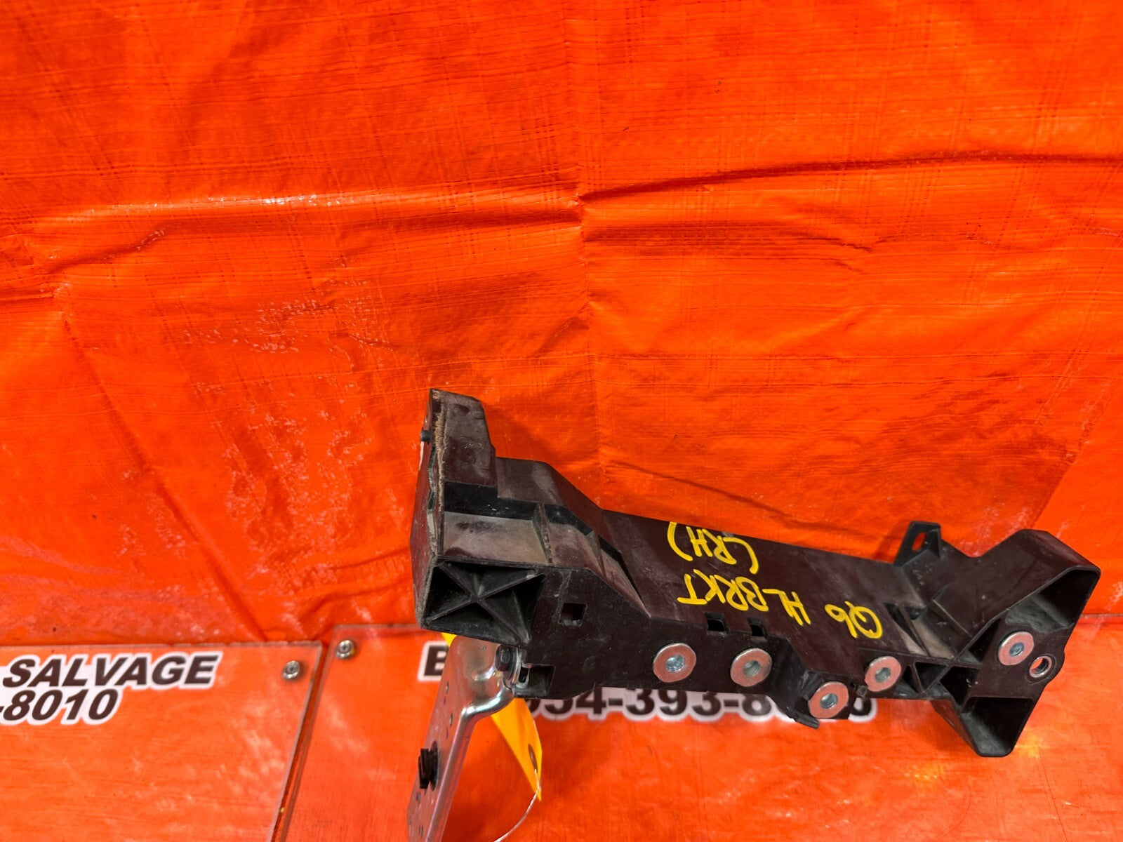 17 20 INFINITI Q60   PASSENGER RIGHT RADIATOR SUPPORT BRACKET   OEM FACTORY #Q66