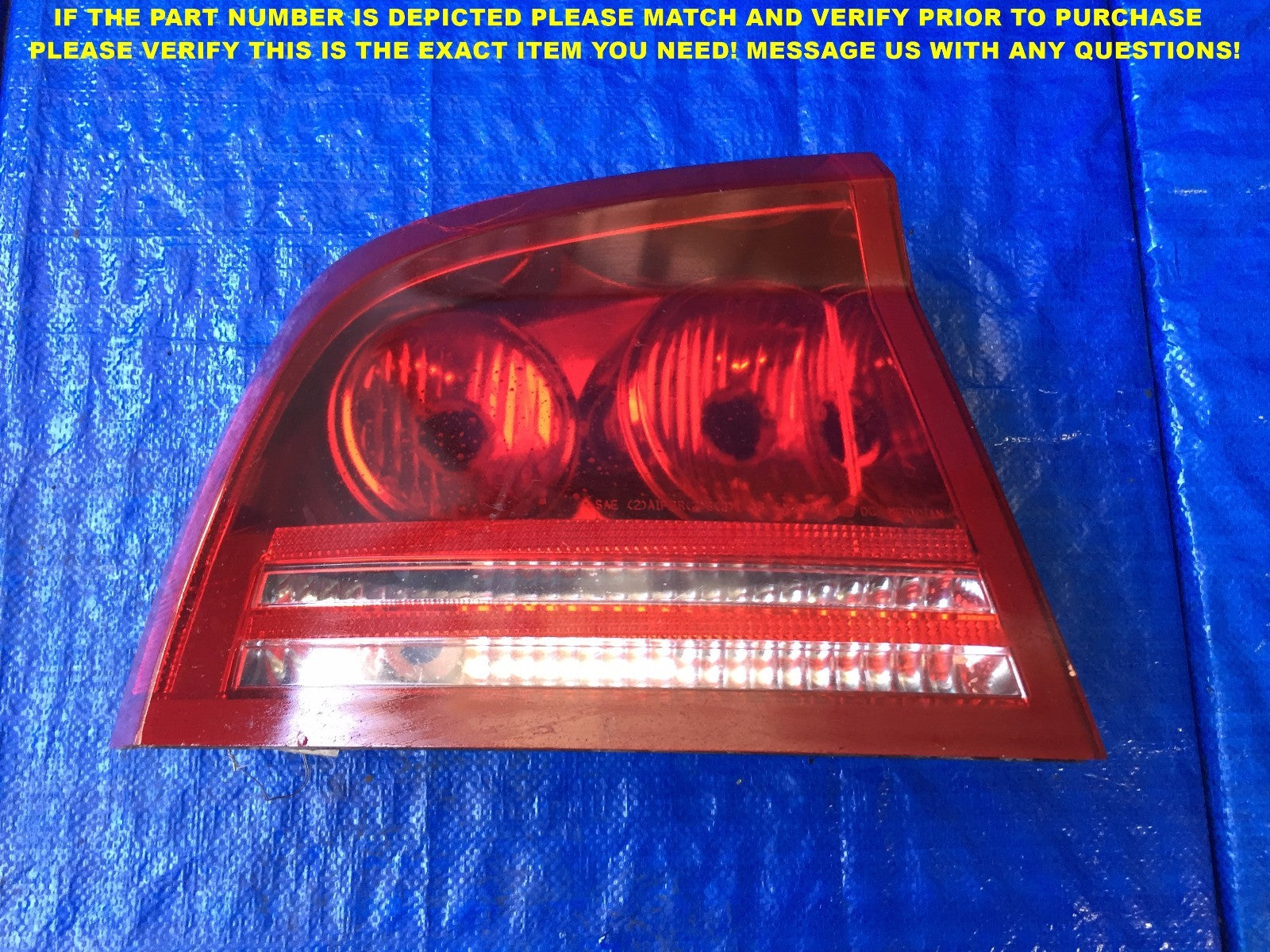 OEM 2005 2006 2007 2008 05 06 07 08 DODGE CHARGER DRIVER LEFT TAIL LGHT 2A0