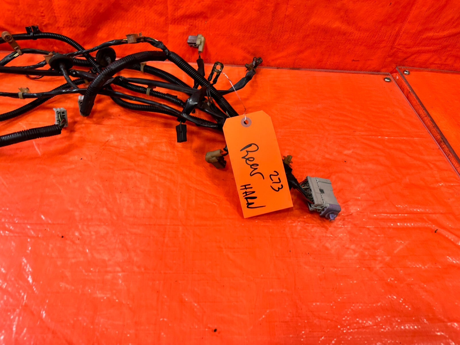 94 96 HONDA PRELUDE S & SI   REAR / TAIL LIGHT LAMP WIRING HARNESS WIRE LOOM 2734
