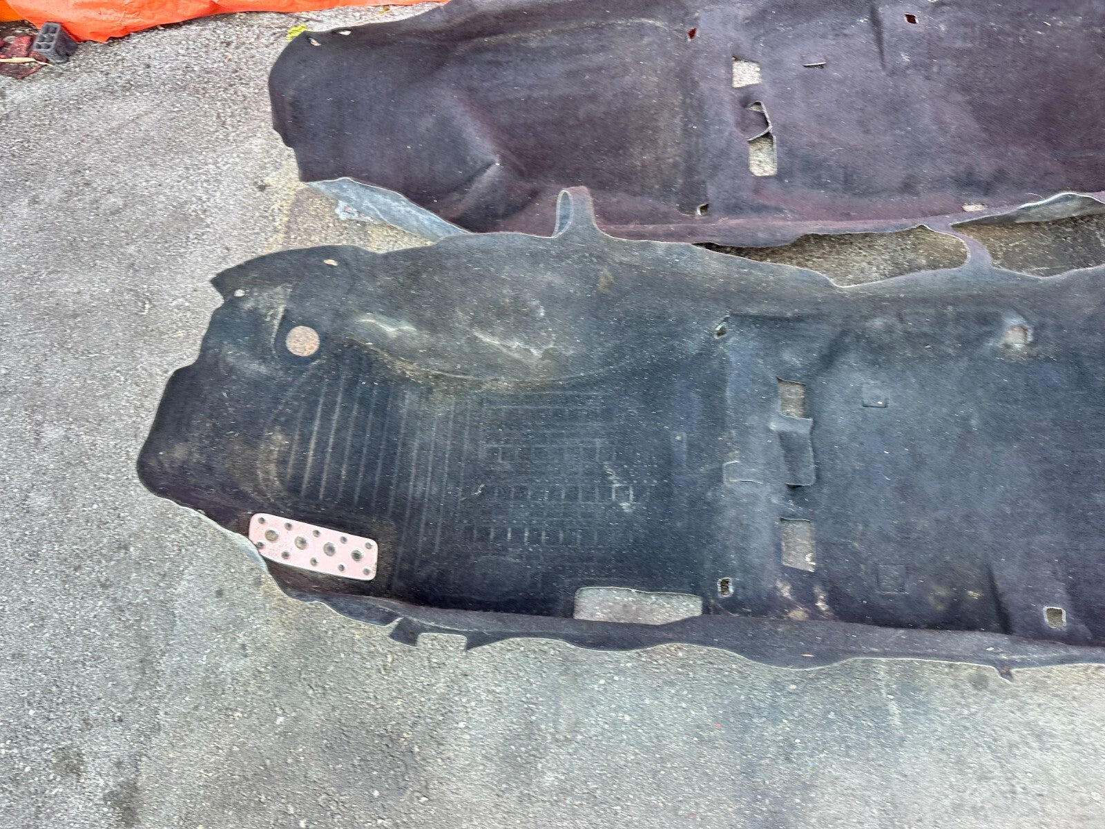 2013 13 SUBARU WRX STI WAGON INTERIOR FLOOR CARPET RUG MAT BLACK OEM 2839