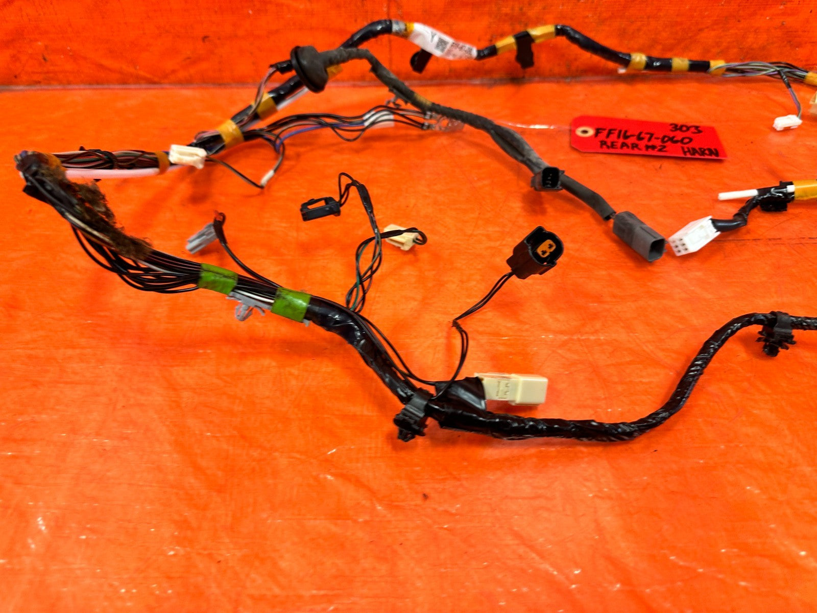 09 11 MAZDA RX8 RX 8   HARNESS   PART # FF16 67 060   OEM FACTORY #30310