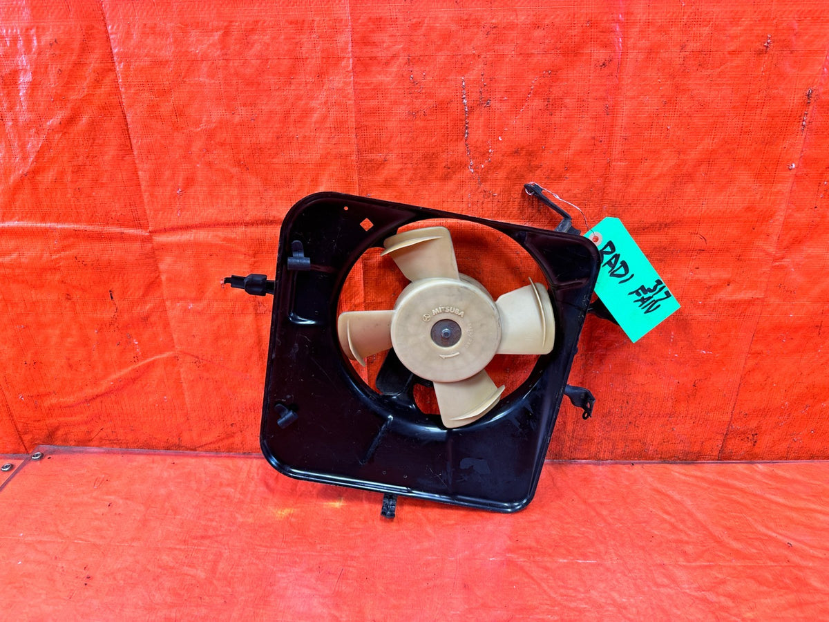 90-91 HONDA CIVIC HATCHBACK - AIR CONDITIONING AC CONDENSER COOLING FAN OEM 3170
