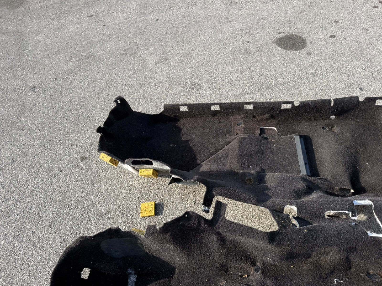 09 15 INFINITI G37 Q60 CONVERTIBLE INTERIOR FLOOR MAT FLOORING CARPET #3297