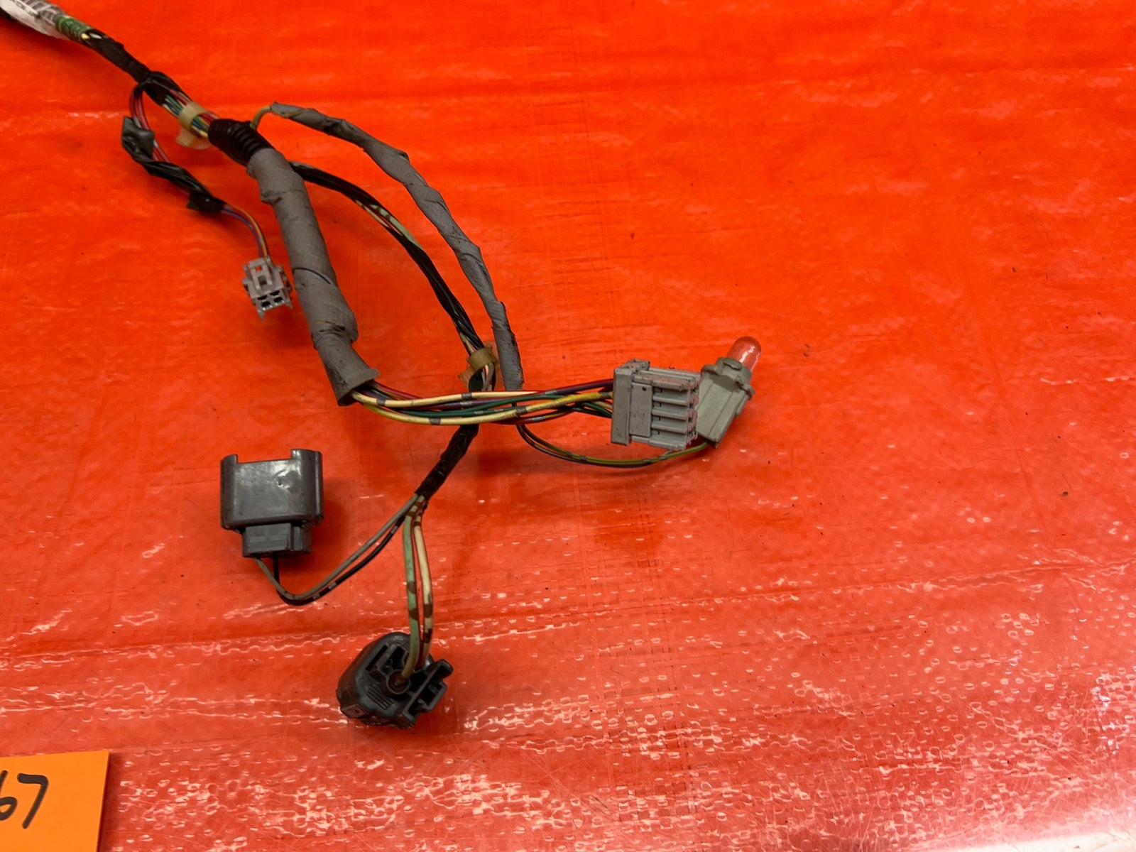 01 02 HONDA ACCORD SEDAN EX   DOOR WIRING HARNESS WIRE LOOM   DRIVER LEFT REAR  5