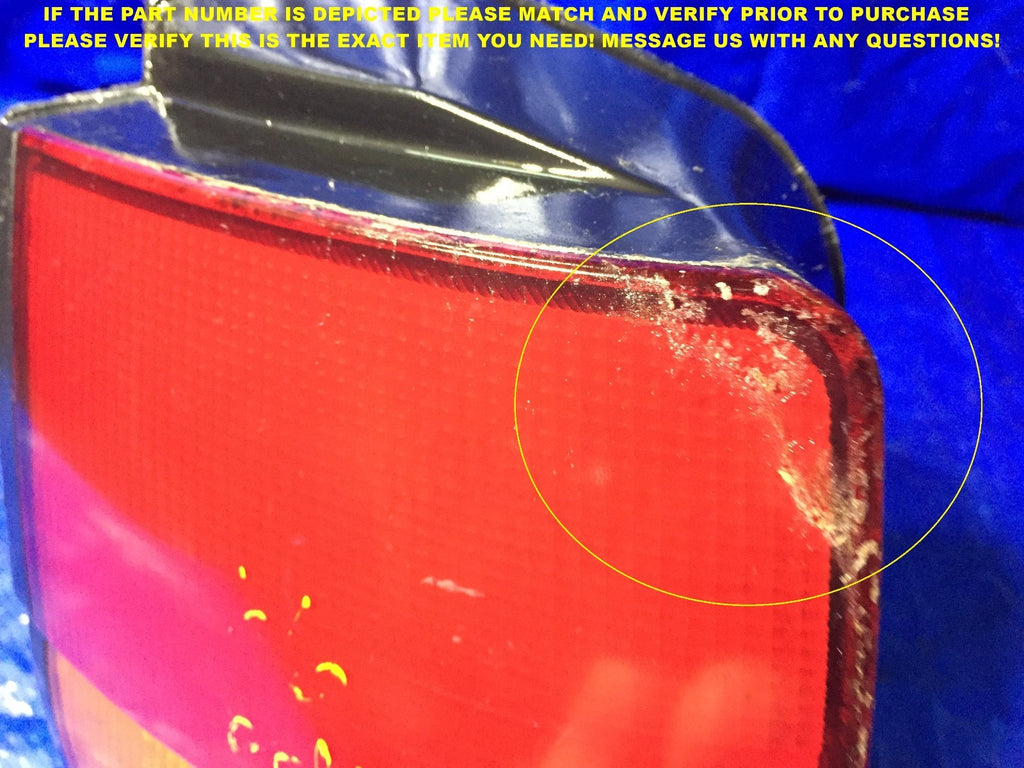OEM 1992 1993 1994 1995 MITSUBISHI EXPO DRIVER LEFT TAIL LIGHT 043 1550 L LH2