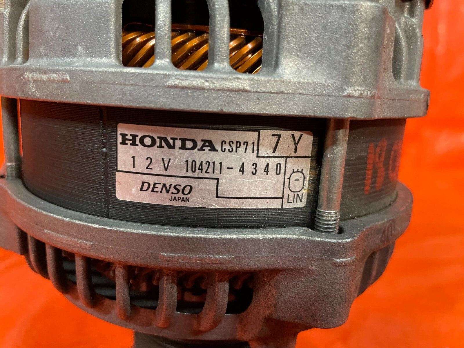 17 19 HONDA CR V CRV   1.5L TURBO MODEL ONLY   ALTERNATORY ASSEMBLY OEM OE3