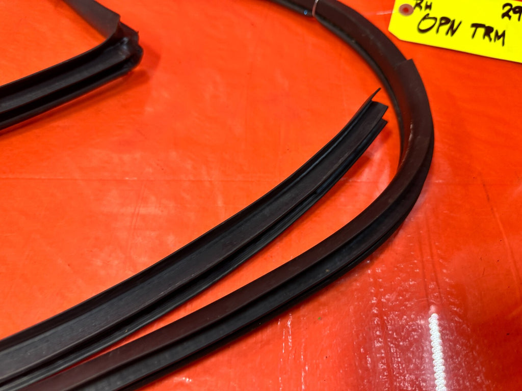 13 16 FRS   RIGHT DOOR TO CHASSIS WEATHER STRIP OPENING OEM #2932