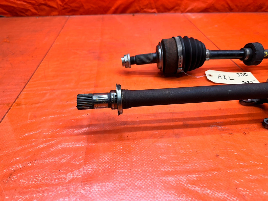 04 08 ACURA TSX 2.4L FRONT CV AXLES AND MIDSHAFT HALF SHAFT OEM #33012