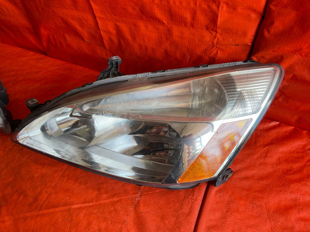 03 07 HONDA ACCORD   AFTERMARKET   HEADLIGHT SET   LEFT RIGHT   HEADLAMPS LIGHTS1