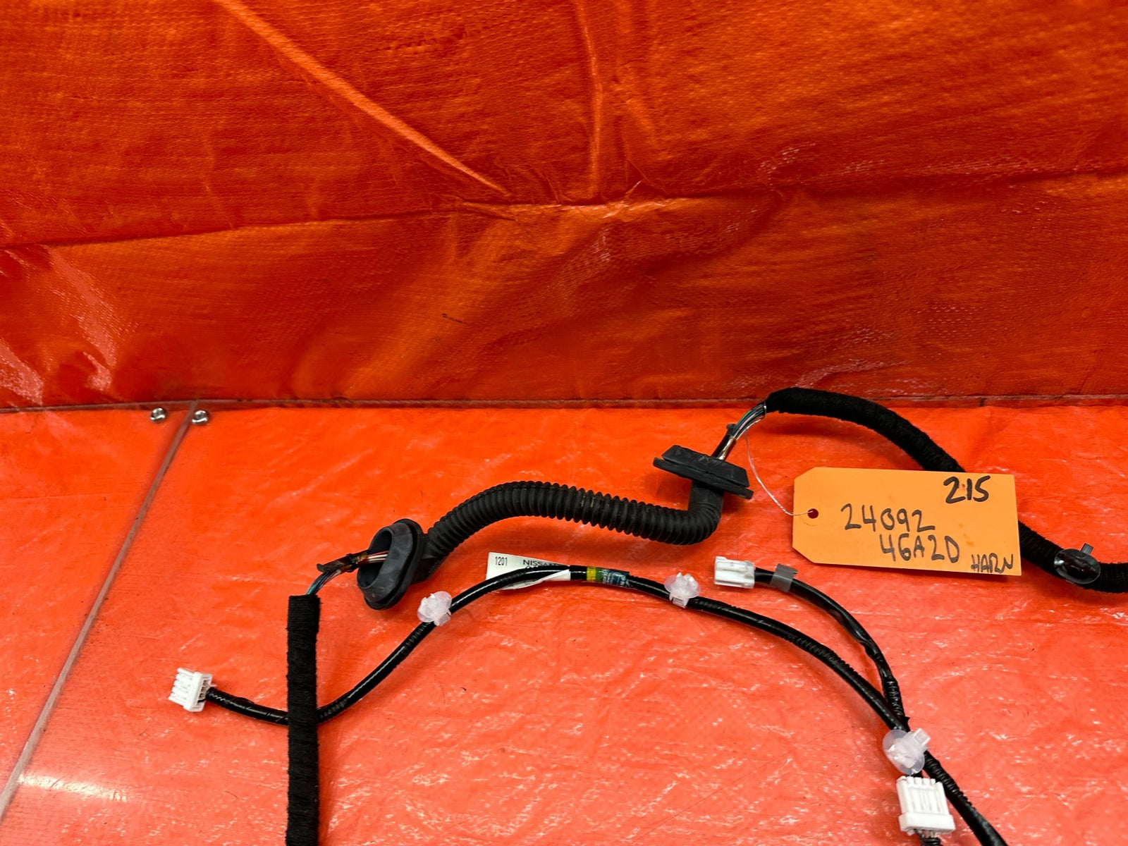16 19 INFINITI Q50   SUB INSTRUMENT WIRE HARNESS WIRING LOOM   OEM #2156
