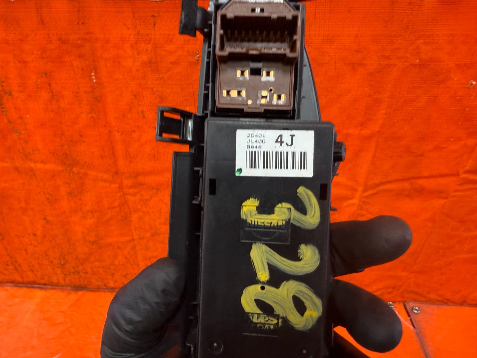 08 15 INFINITI G37 & Q60   MASTER WINDOW SWITCH   DRIVER LEFT SIDE   OEM #3287