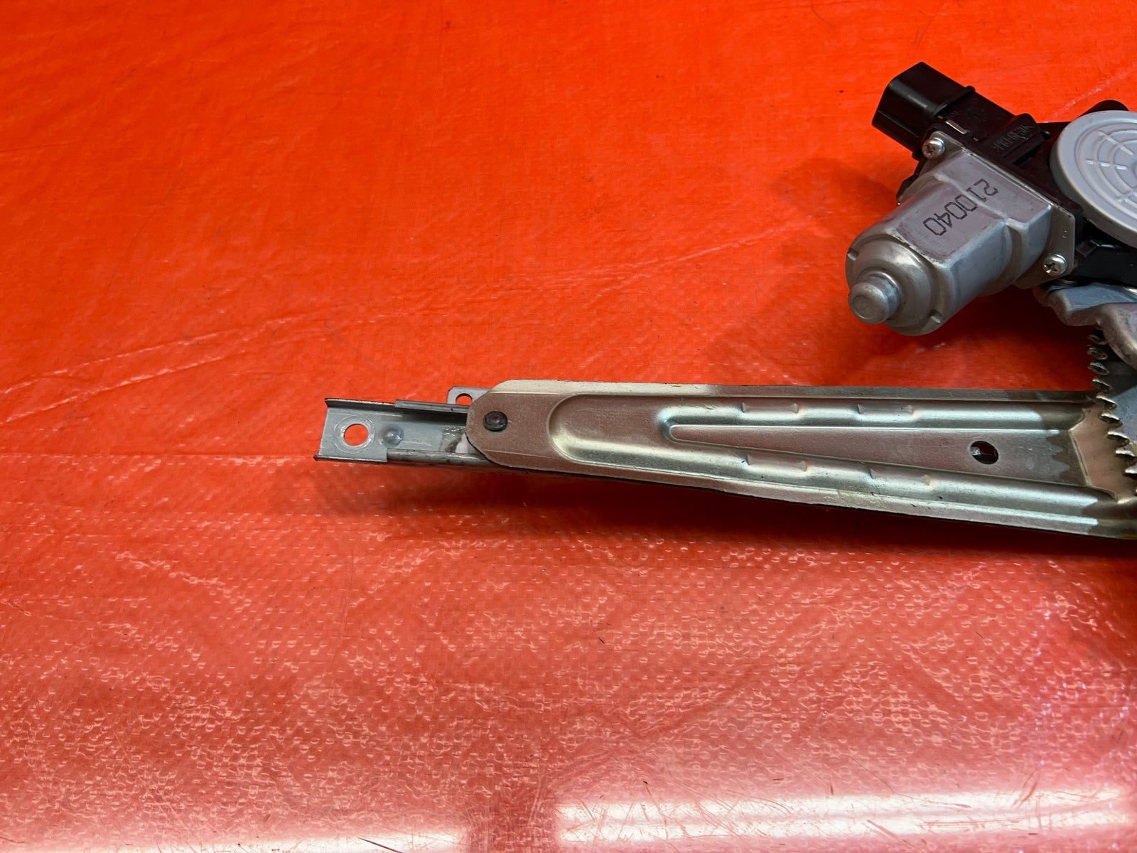 08 15 LANCER EVOLUTION X EVO 10   RIGHT REAR   WINDOW REGULATOR W/ MOTOR OEM 2148