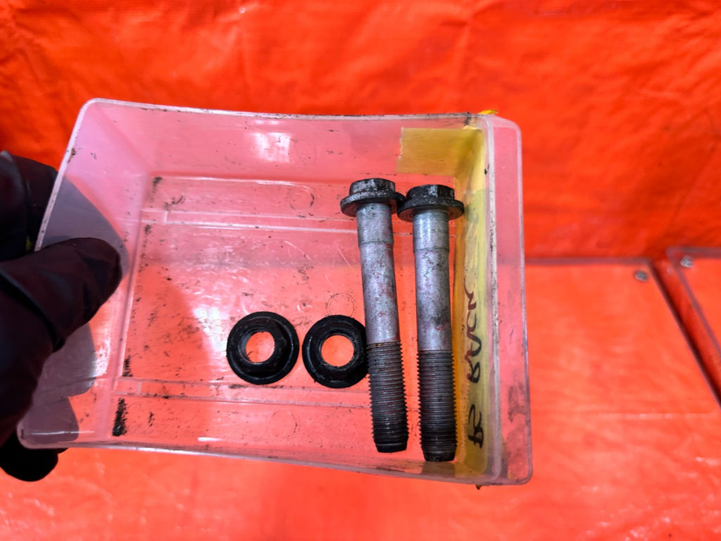 08-15 INFINITI G37 Q60 POWER STEERING RACK MOUNTING BOLTS NUTS HARDWARE OEM #3102