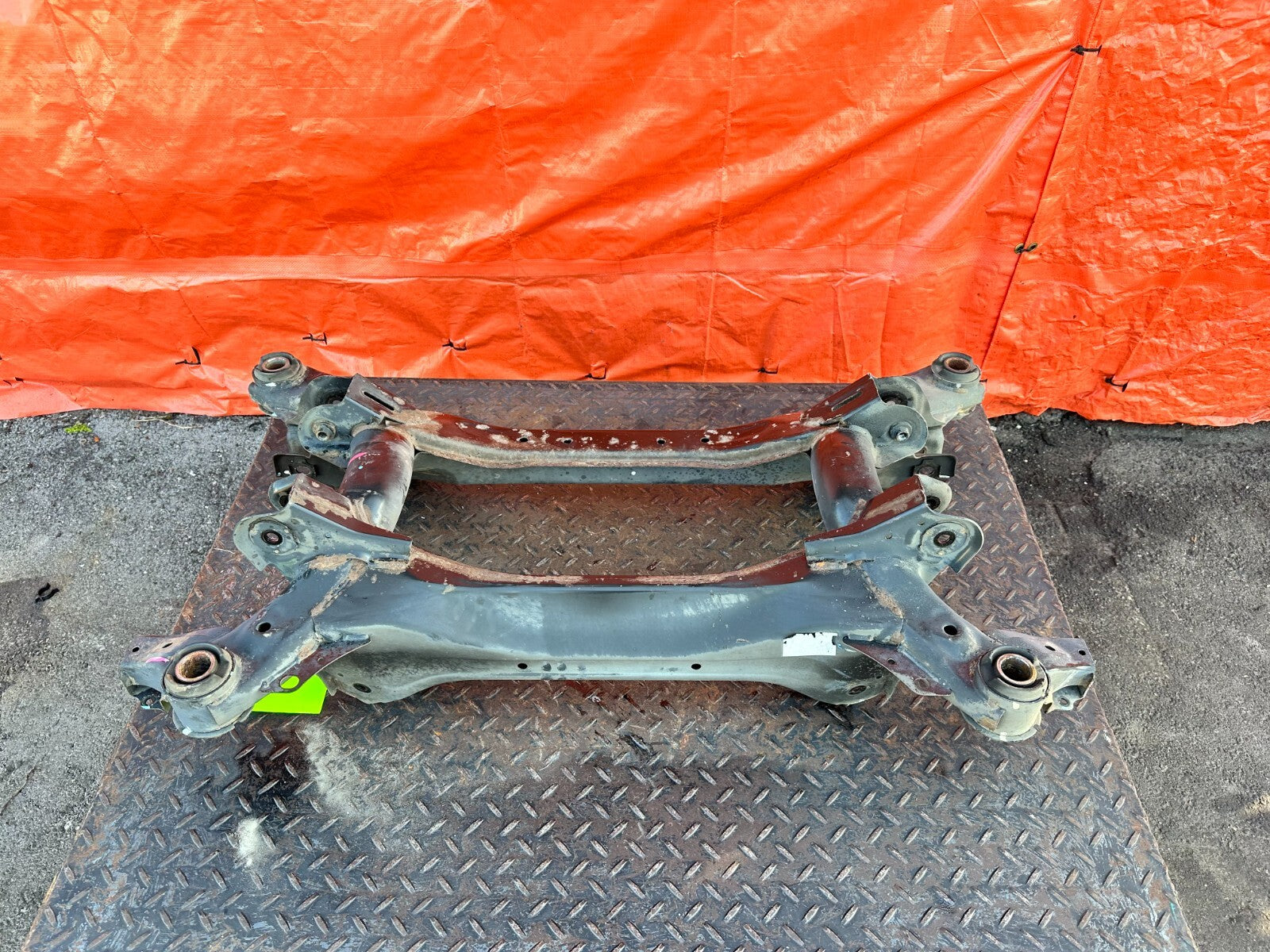 09 14 ACURA TSX   REAR SUBFRAME CROSSMEMBER K FRAME   OEM FACTORY #2790