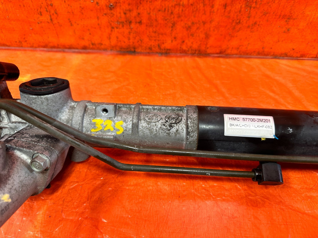 2014 HYUNDAI GENESIS COUPE BK2 2.0L POWER STEERING GEAR BOX RACK AND PINION  3257
