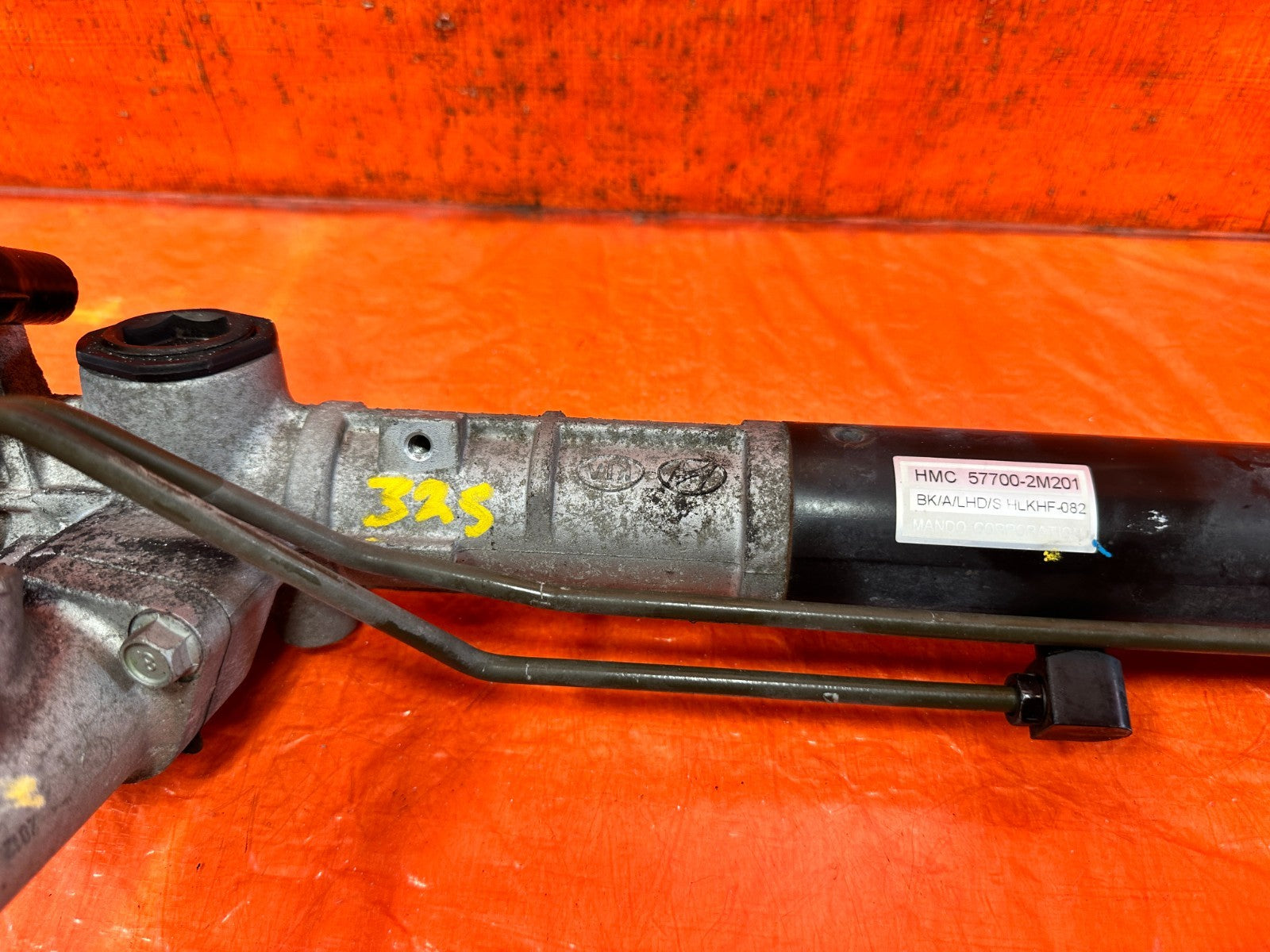 2014 HYUNDAI GENESIS COUPE BK2 2.0L POWER STEERING GEAR BOX RACK AND PINION  3257
