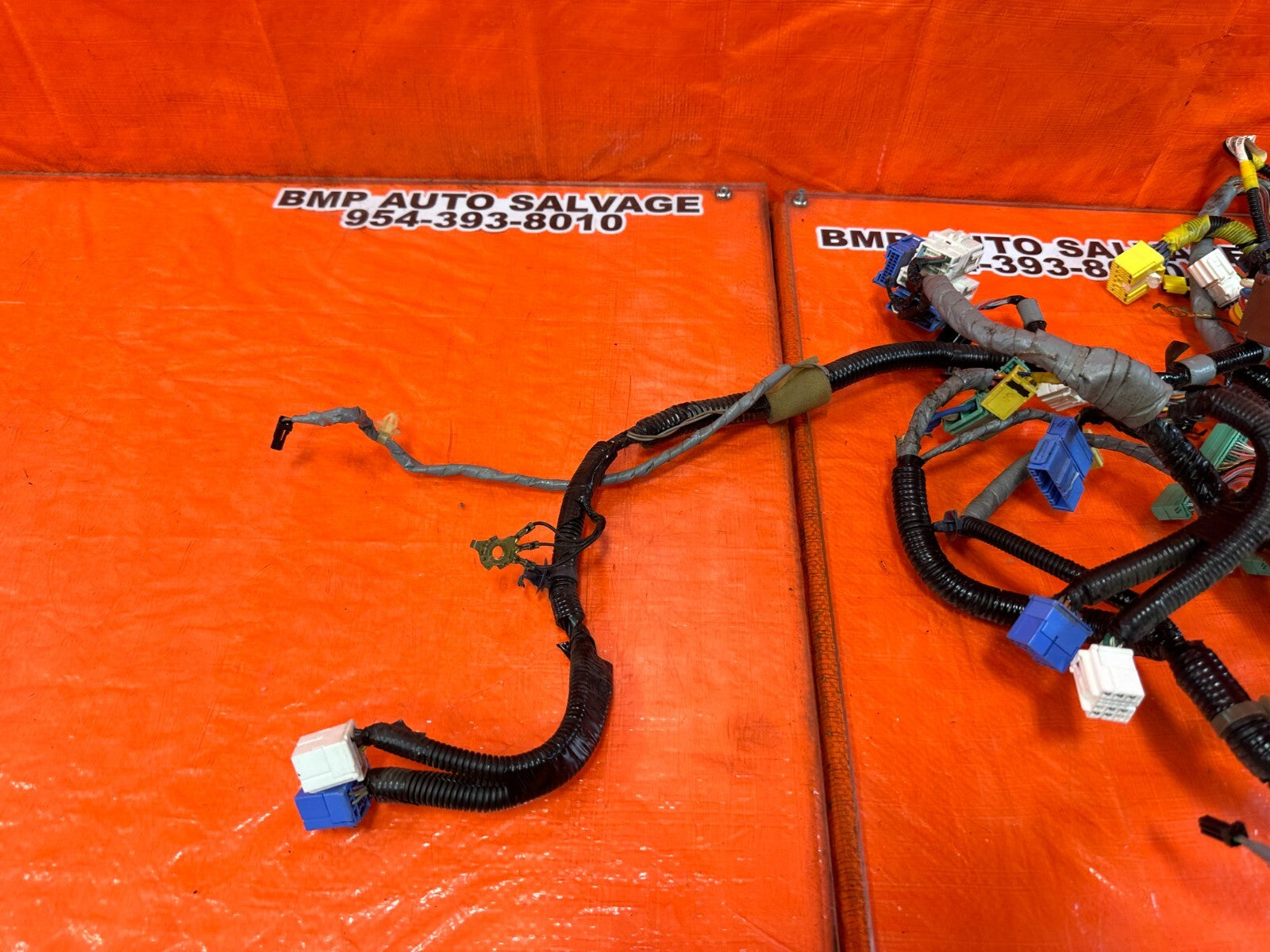 2008 08 HONDA CIVIC EX SEDAN   INSTRUMENT GAUGE CLUSTER WIRING HARNESS WIRE LOOM14