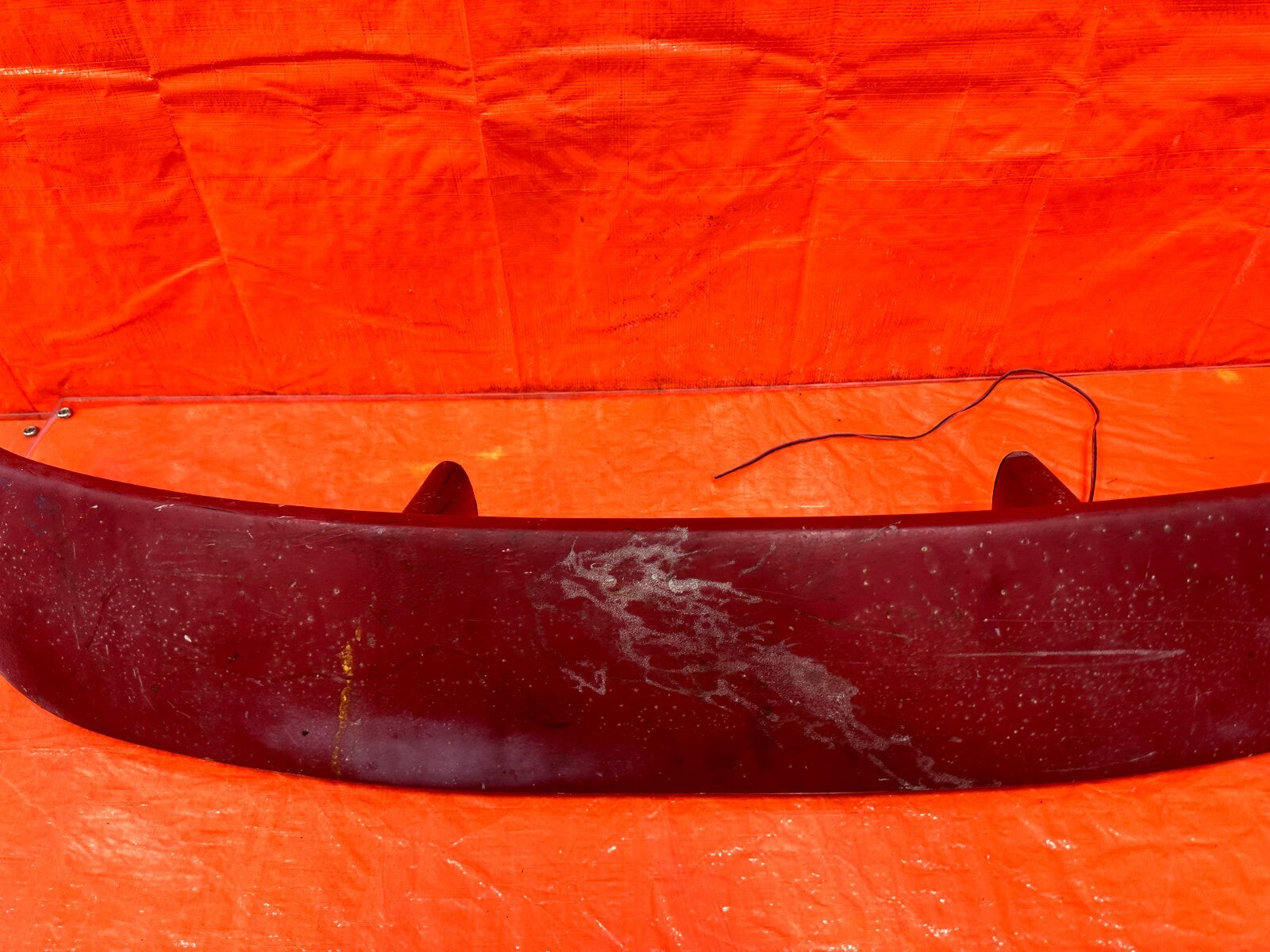 93 97 HONDA DEL SOL VTEC MODEL REAR WING SPOILER DECK LID TRIM   OEM FACTORY 2725