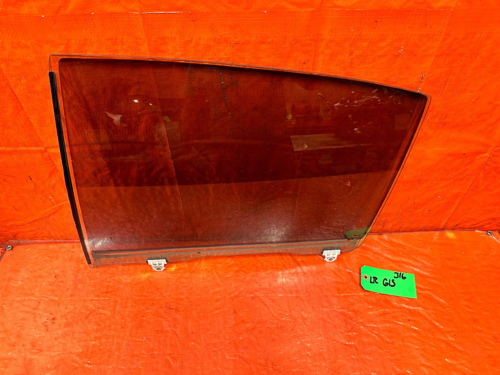 14 20 INFINITI Q50   DRIVER LEFT REAR DOOR GLASS WINDOW   OEM #3160