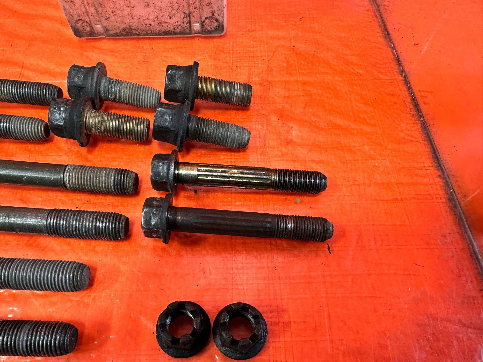 92 95 HONDA CIVIC   FRONT SUBFRAME CROSSMEMBER K FRAME BOLTS   OEM #3264