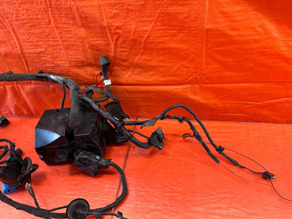 14 16 HYUNDAI GENESIS COUPE 3.8L AT ENGINE BAY UNDER HOOD WIRE HARNESS LOOM #21910