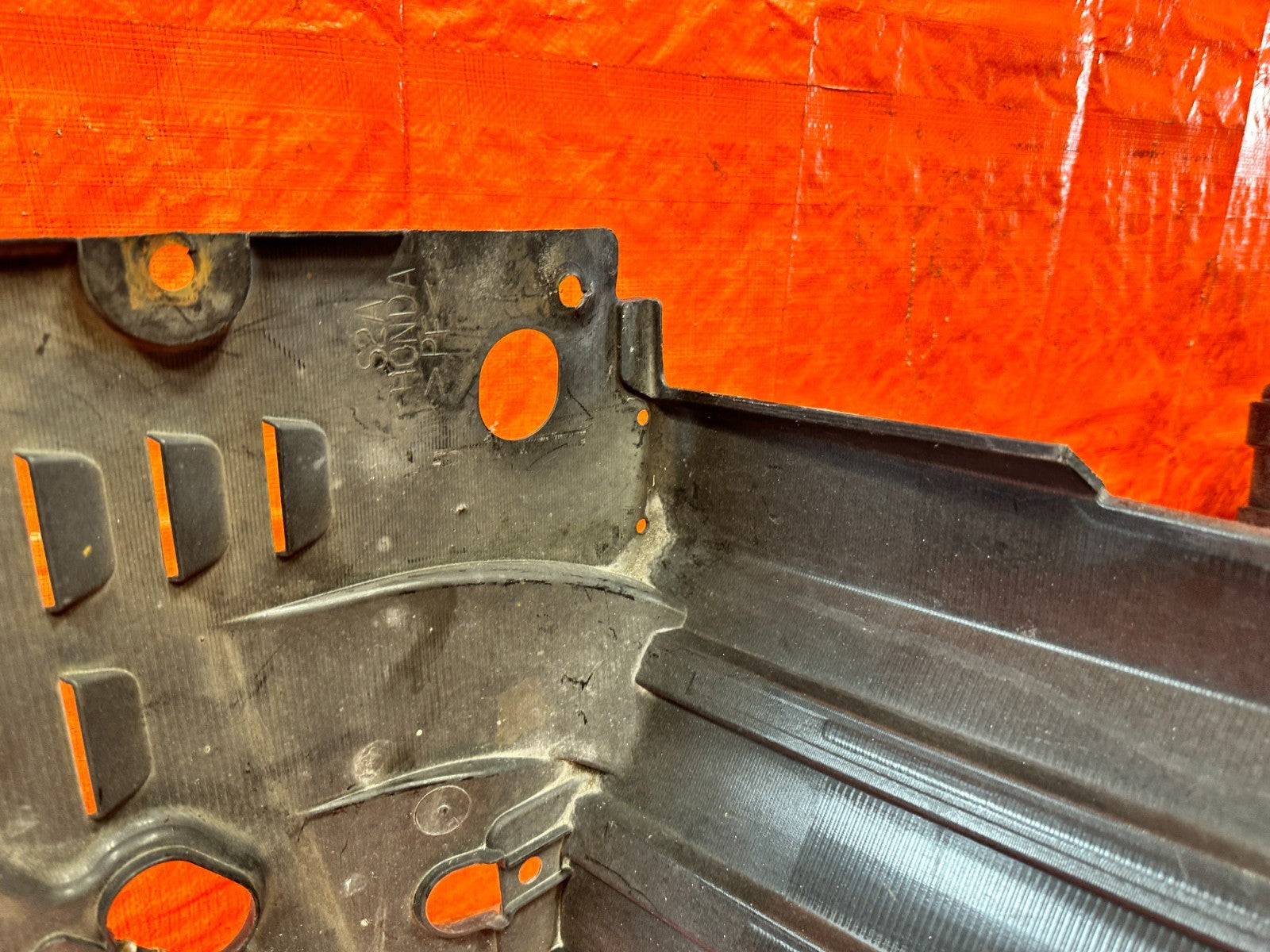 00 09 HONDA S2000   DRIVER LEFT FRONT FENDER LINER SPLASH SHIELD #S2K14
