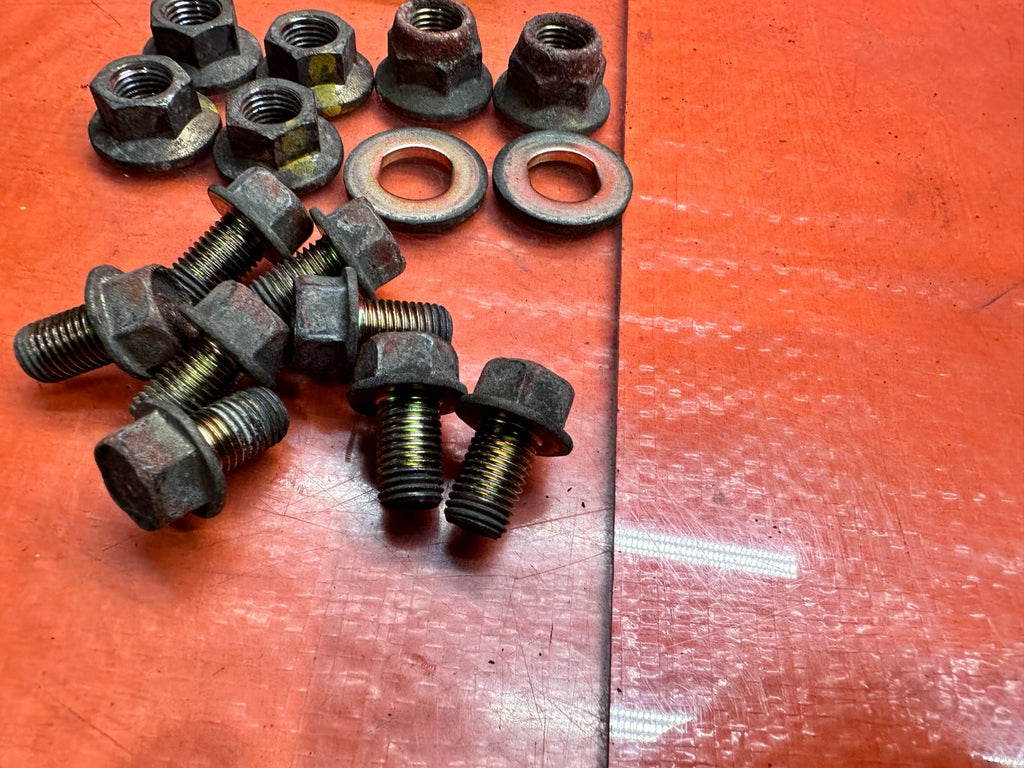 00 03 HONDA S2000 AP1 2.0L F20C DIFFERENTIAL MOUNTING BOLTS OEM #3374