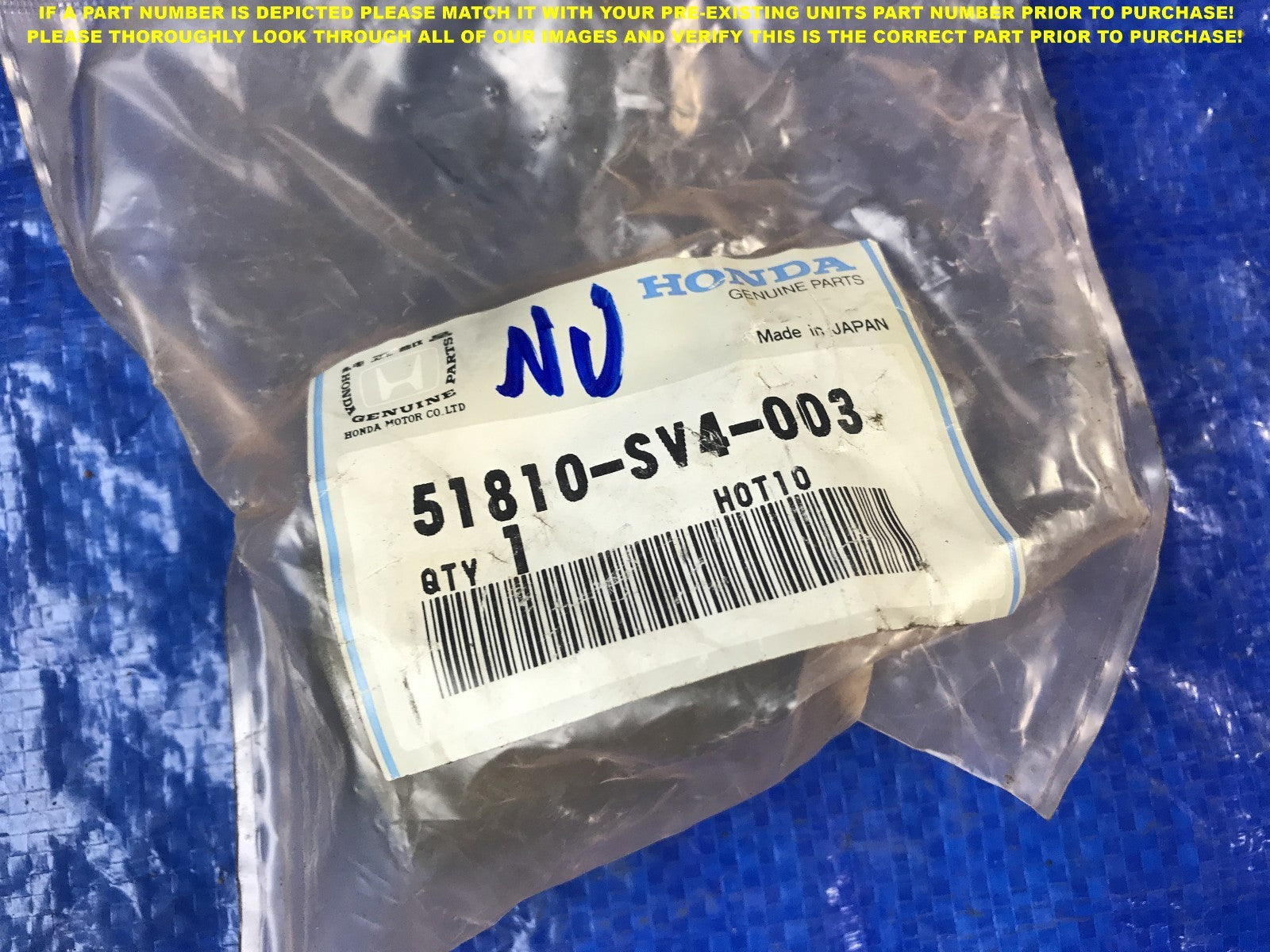OEM NEW 1997 HONDA ACCORD WAGON Bush, Shock Absorber 51810 SV4 0031