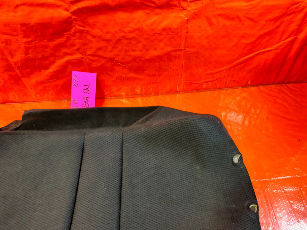 07 08 HONDA CIVIC SI SEDAN   RIGHT REAR UPPER SEAT SKIN COVER FABRIC CLOTH   2703