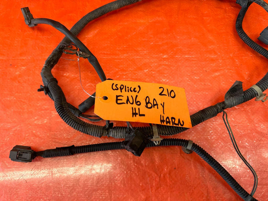 99 01 HONDA PRELUDE   LEFT CABIN / ENGINE ROOM WIRE HARNESS WIRING LOOM OEM #2105