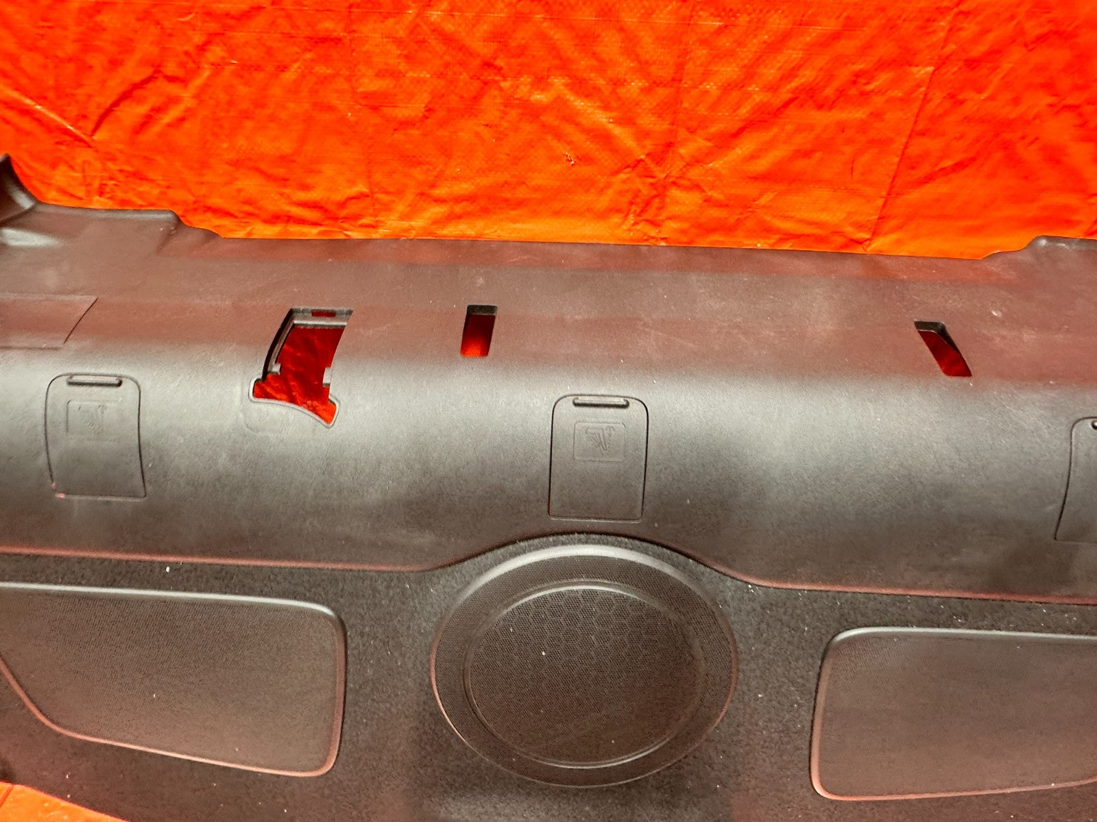 09 14 ACURA TSX   REAR SPEAKER COVER TRAY LINER TRIM   OEM #3056
