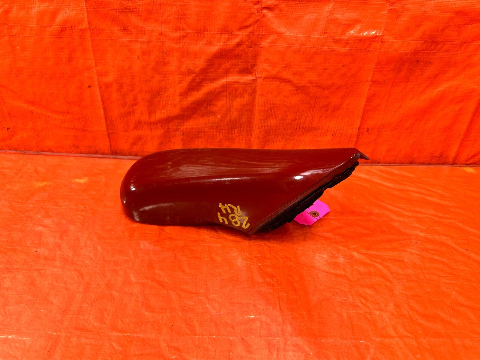 96 00 HONDA CIVIC COUPE PASSENGER RIGHT EXTERIOR SIDE VIEW MIRROR RED POWEROEM5