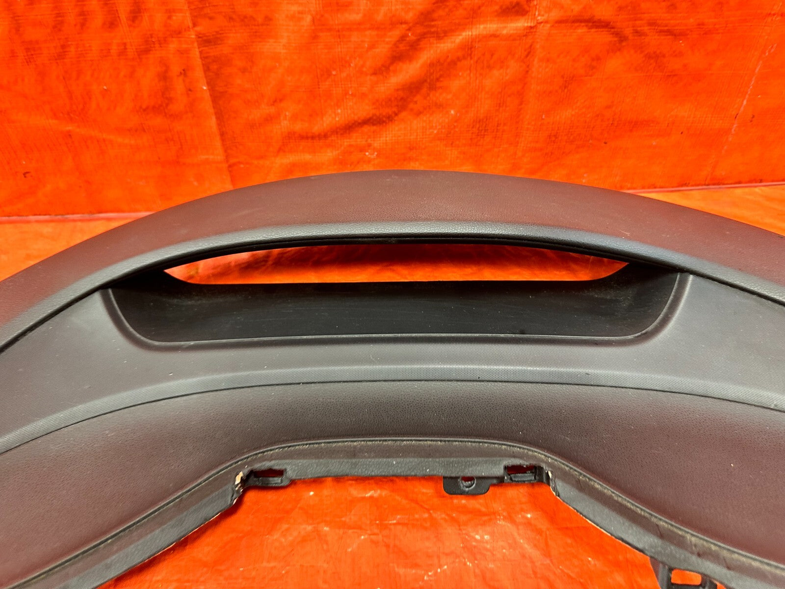 06 11 HONDA CIVIC SI UPPER DASH DASHBOARD SPEEDOMETER BEZEL TRIM PLASTIC OEM 2863